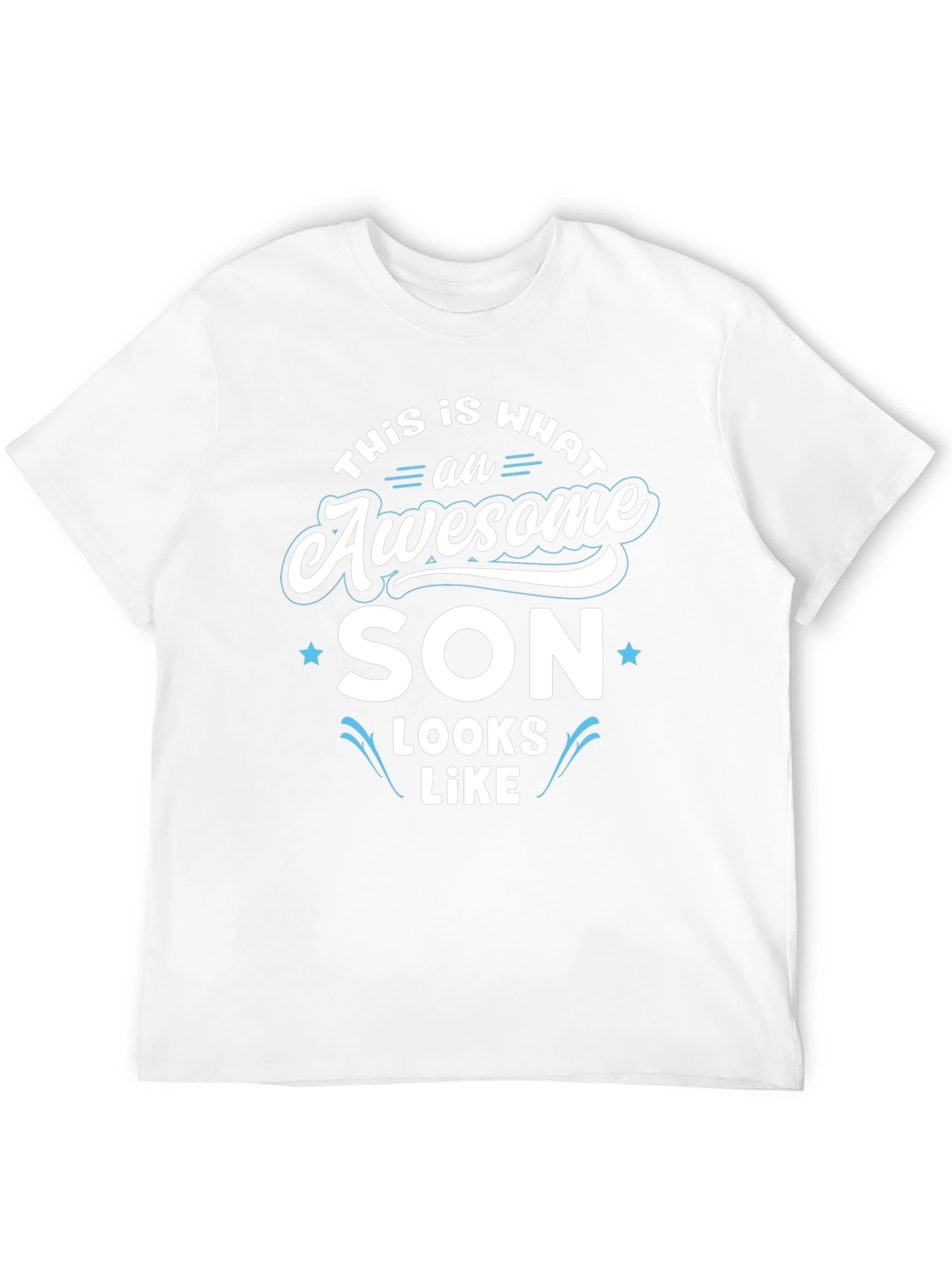 Camiseta Negra: Así luce un hijo impresionante