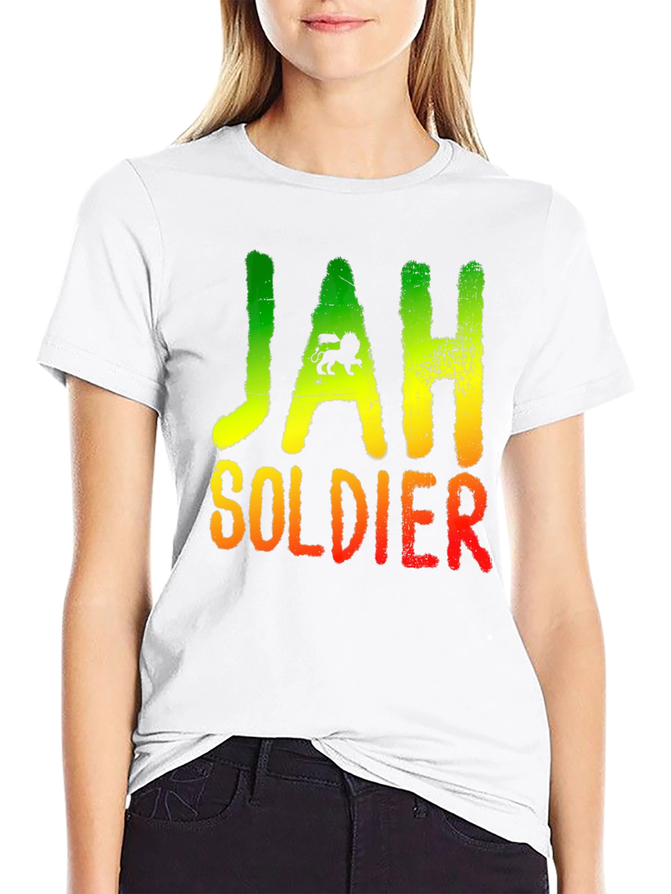 Camiseta Rastafari Jah Soldier - Estilo y Actitud