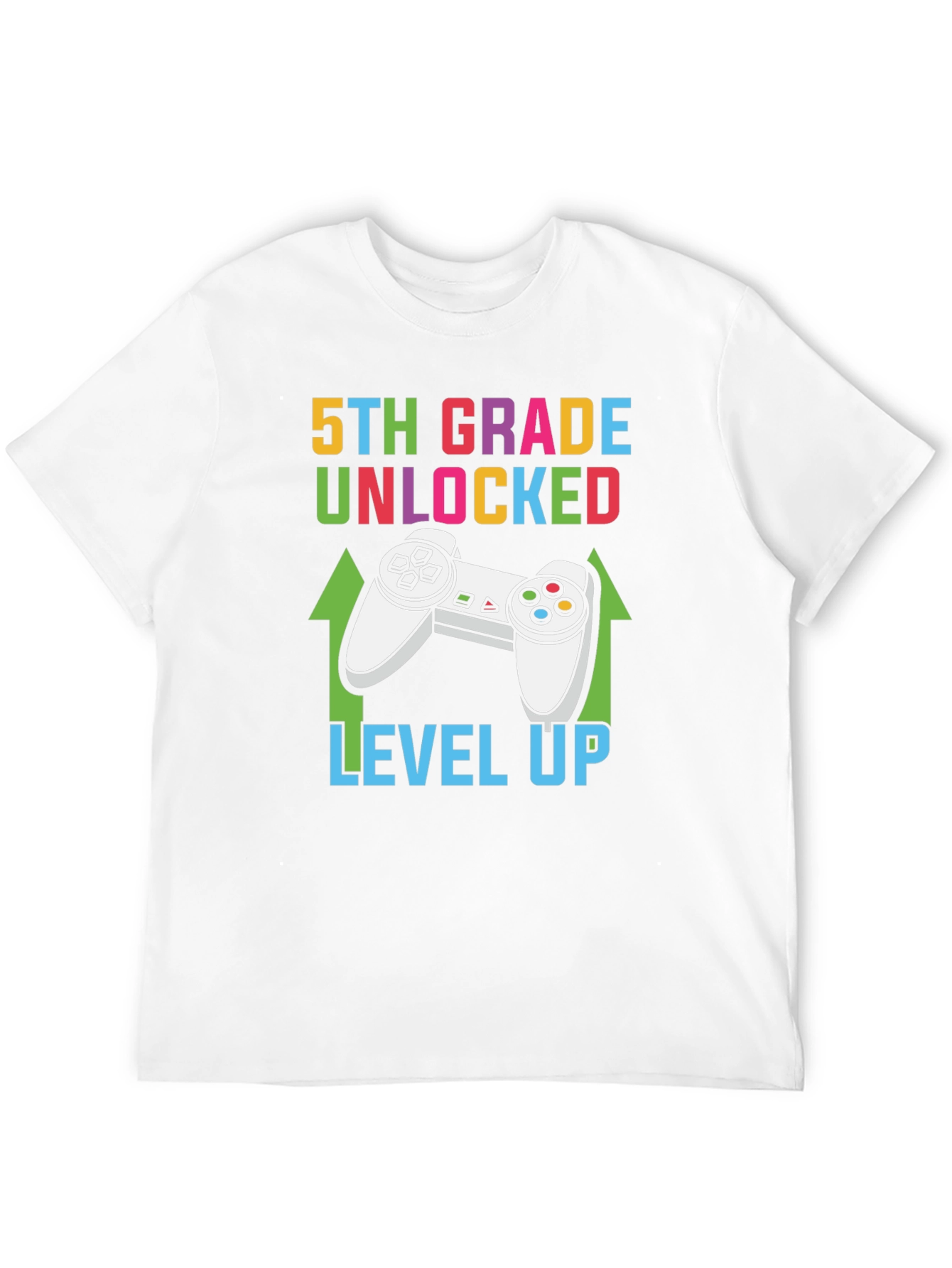 Camiseta 5to Grado Desbloqueado - Gamer