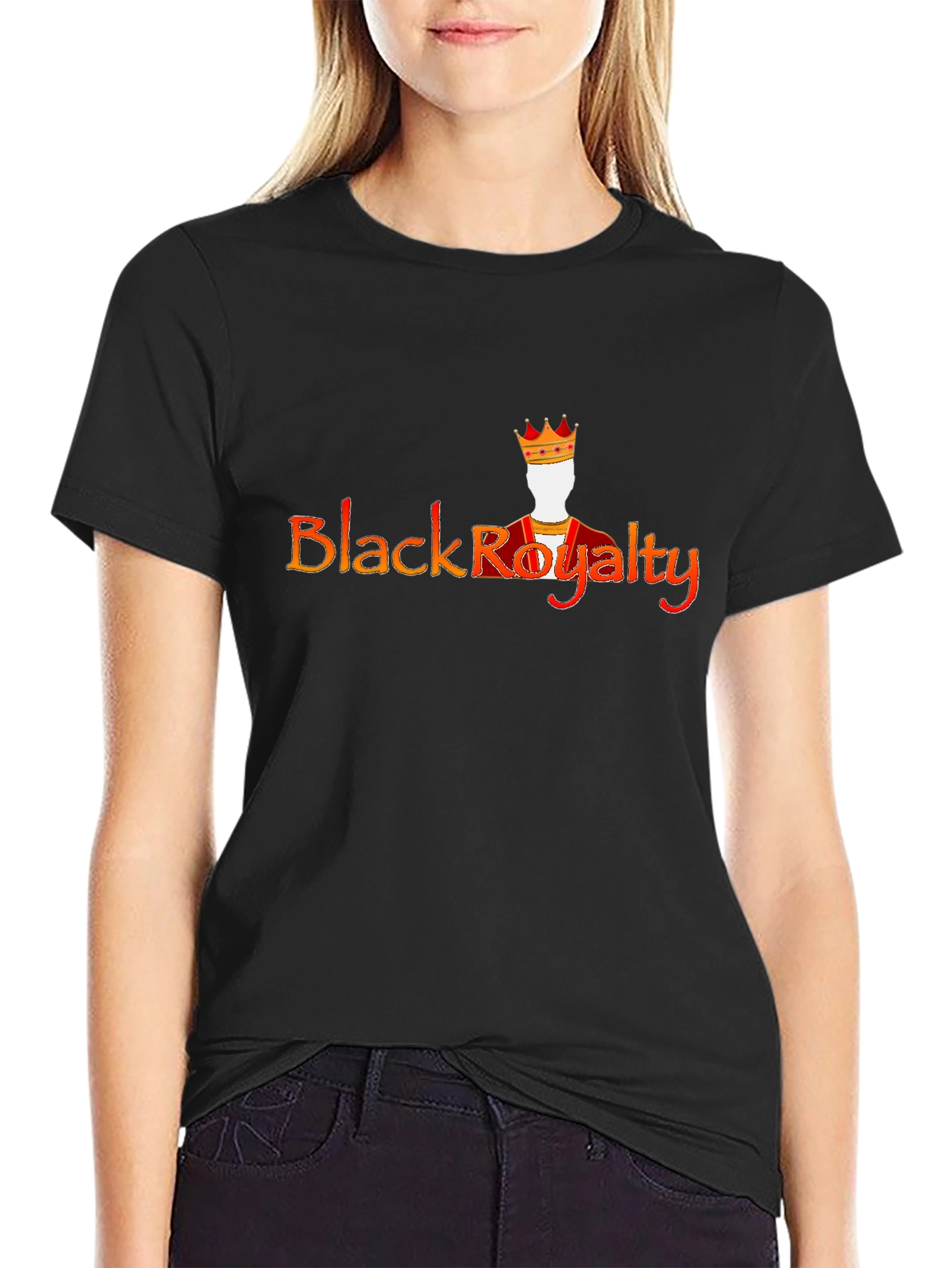 Camiseta Negra Black Royalty