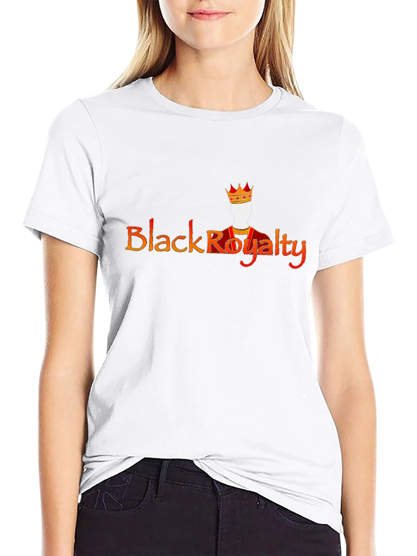 Camiseta Negra Black Royalty