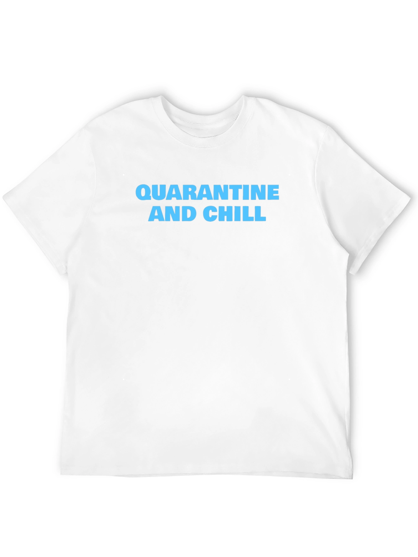 Camiseta Negra: Quarantine and Chill