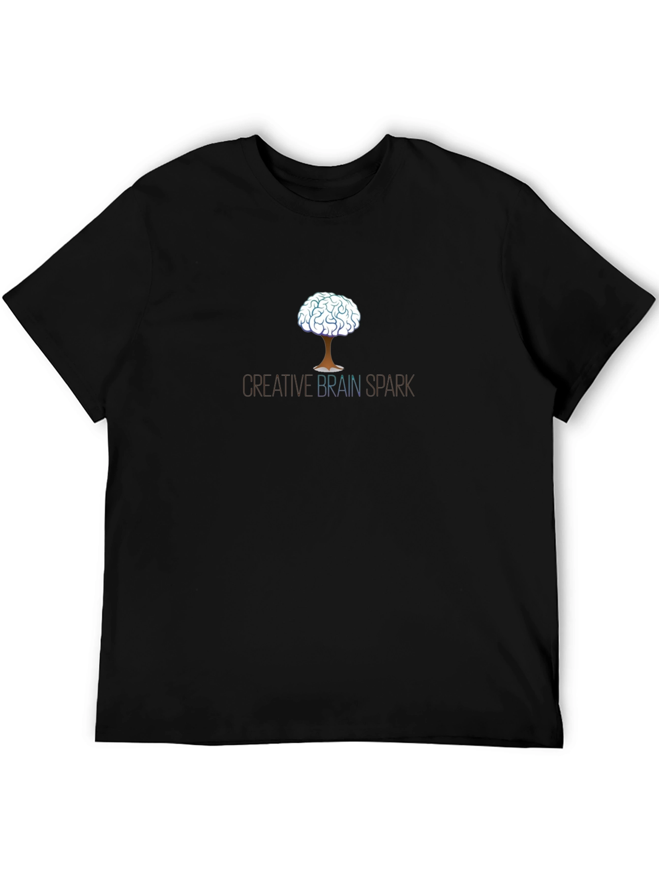 Camiseta Negra Creative Brain Spark