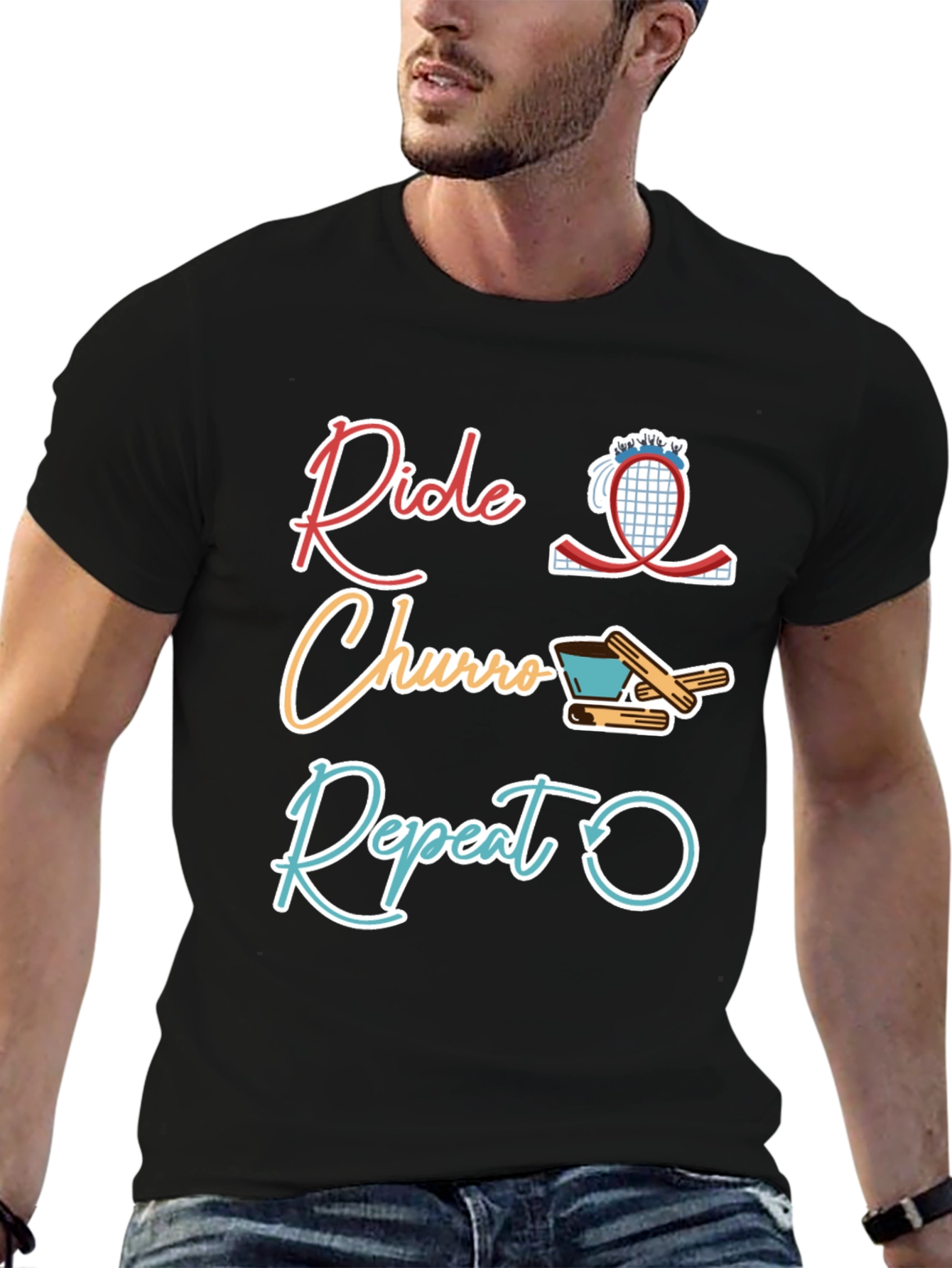 Camiseta Ride Churro Repeat