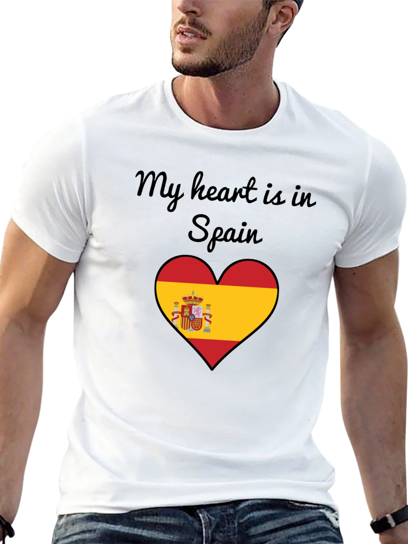 Camiseta España: Mi Corazón Está Allí