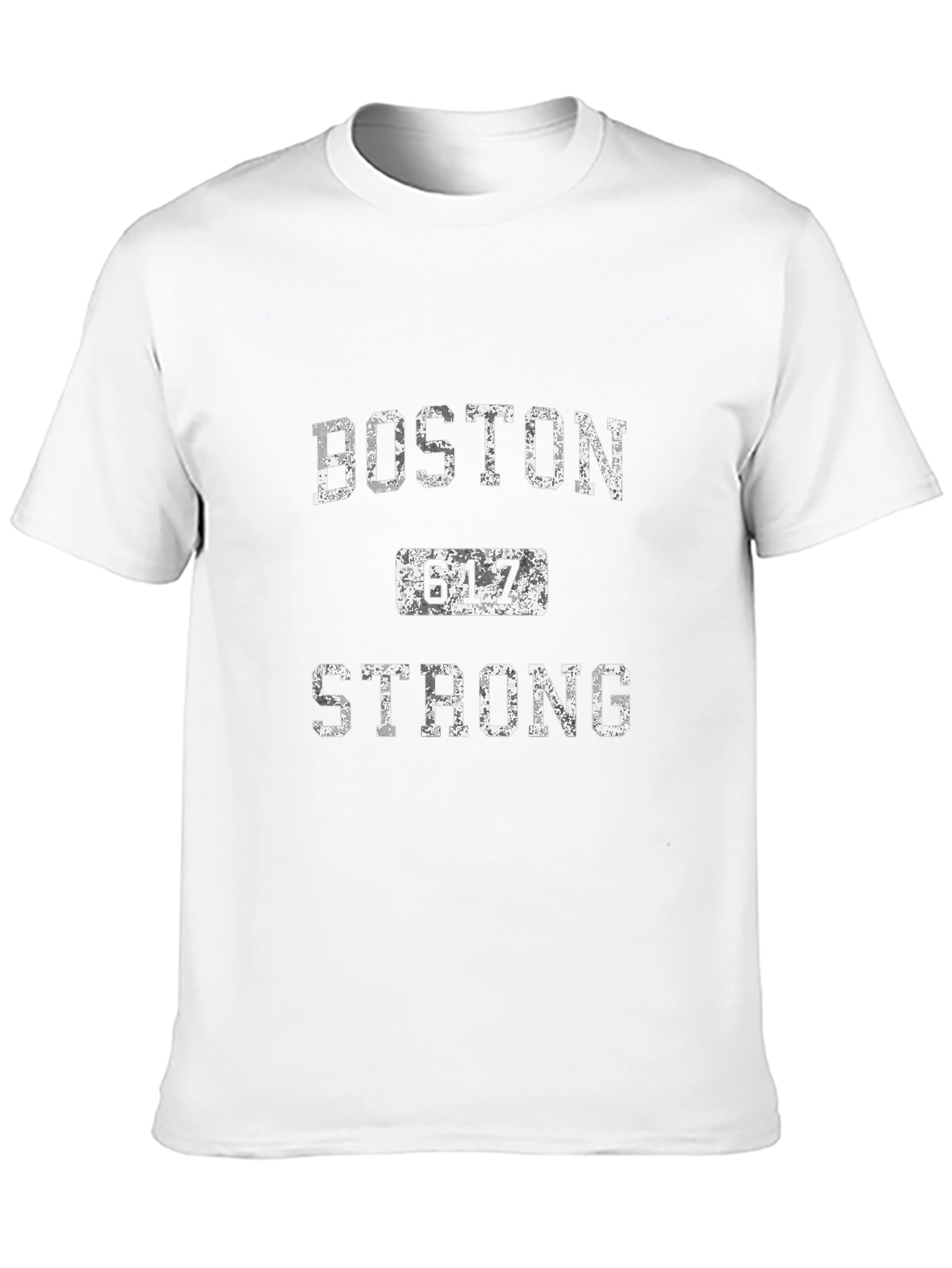 Camiseta Negra Boston 617 Strong