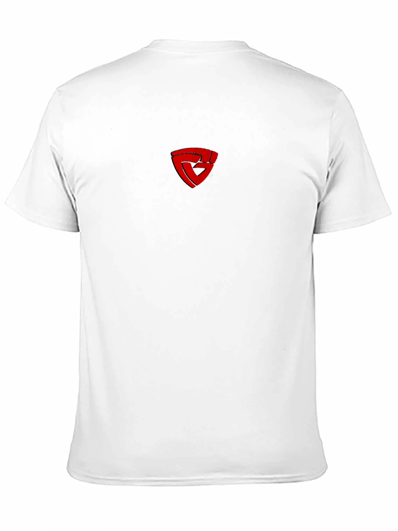 Camiseta Negra con Logo Rojo