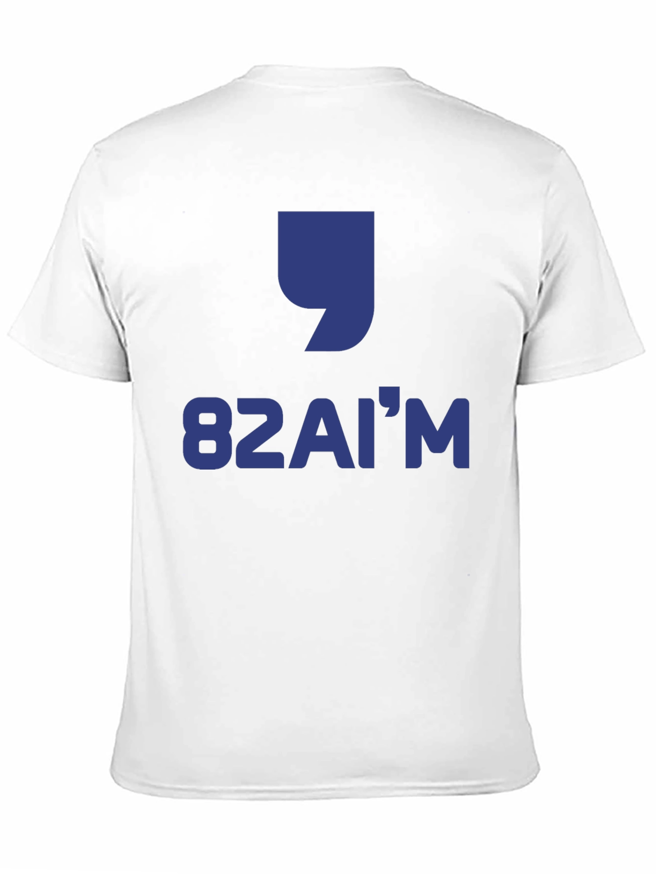 Camiseta Negra Estampada 82AIM