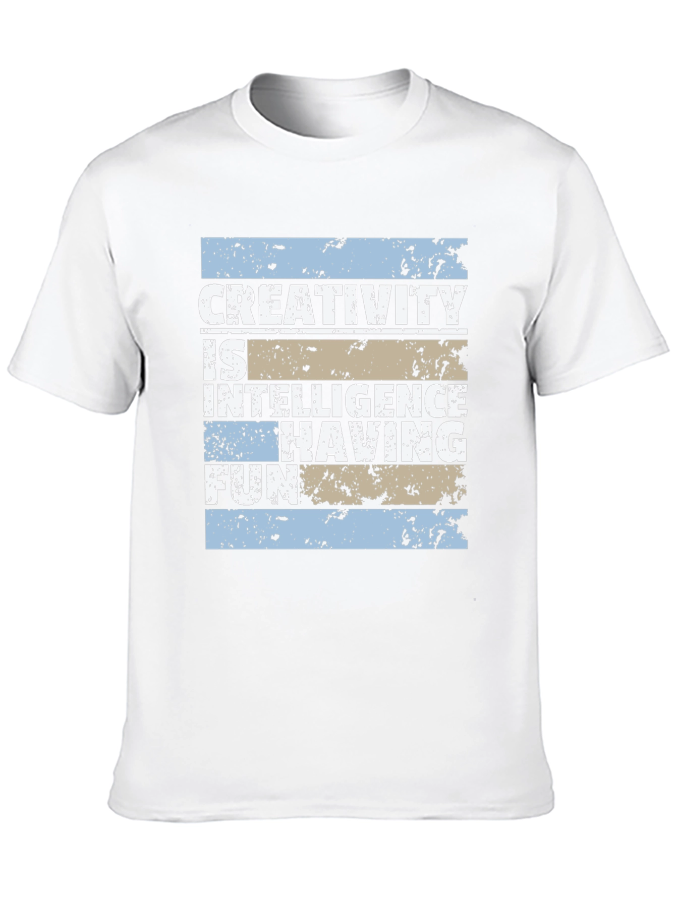 Camiseta Negra Creatividad Inteligencia Diversión