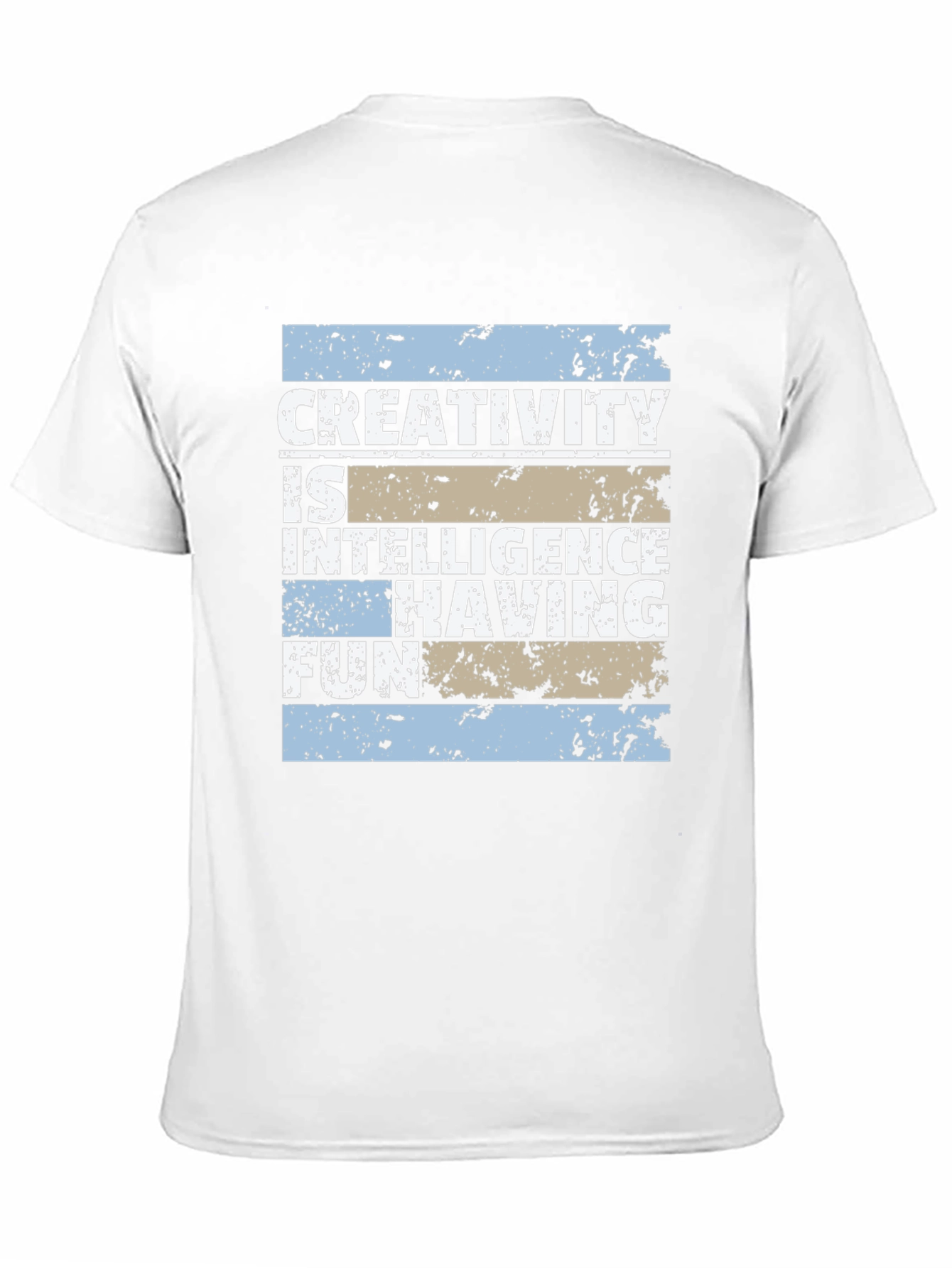 Camiseta Negra Creatividad Inteligencia Diversión