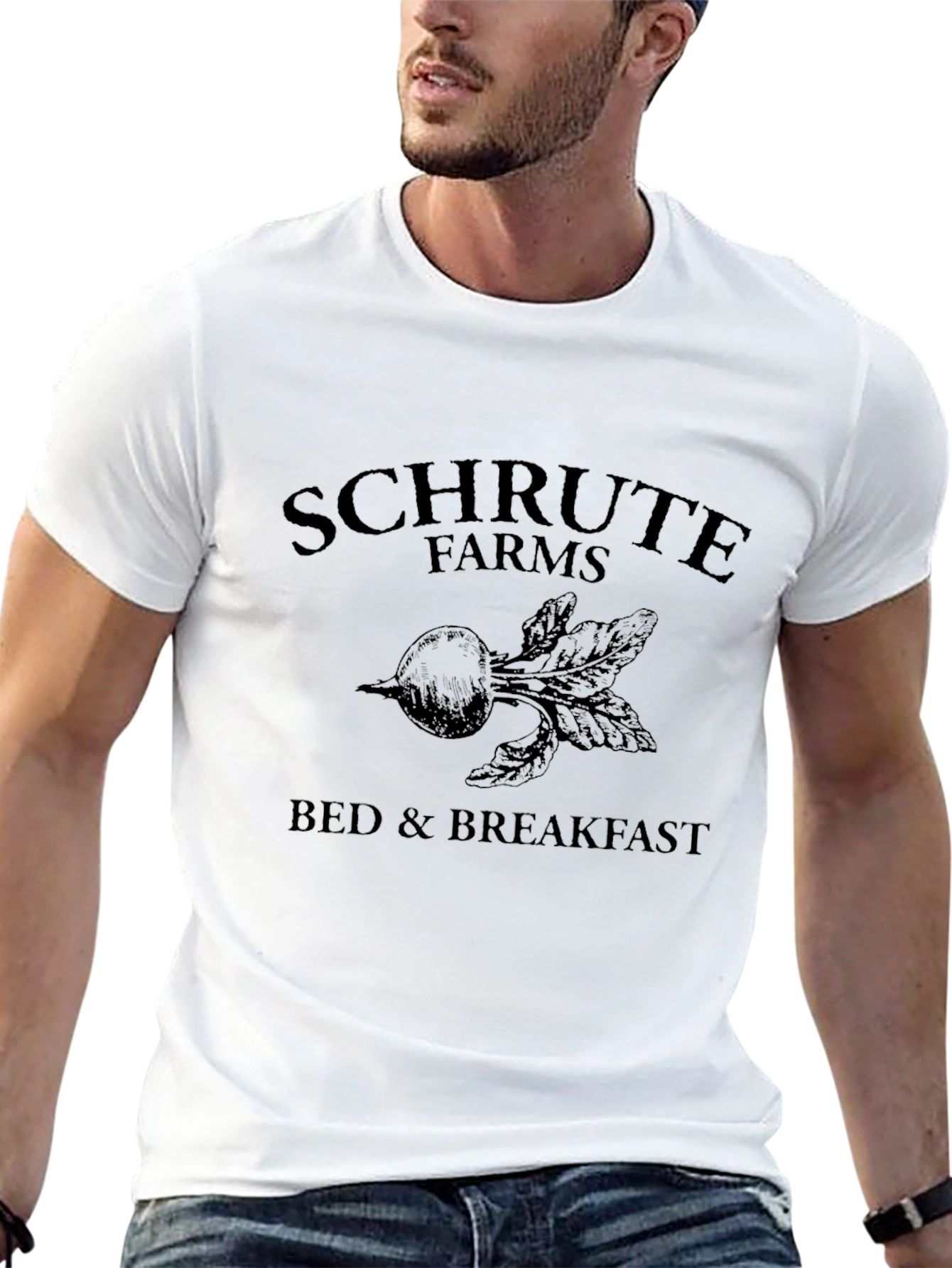 Camiseta Negra Schrute Farms Bed & Breakfast