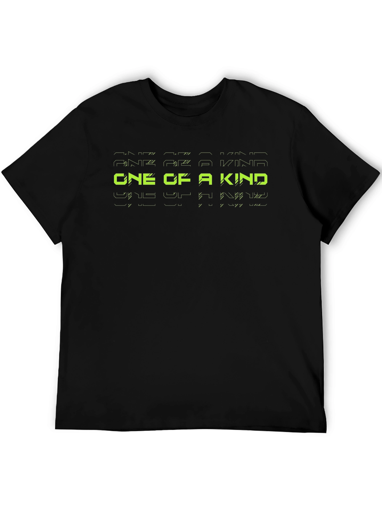 Camiseta Negra One of a Kind Estilo Urbano