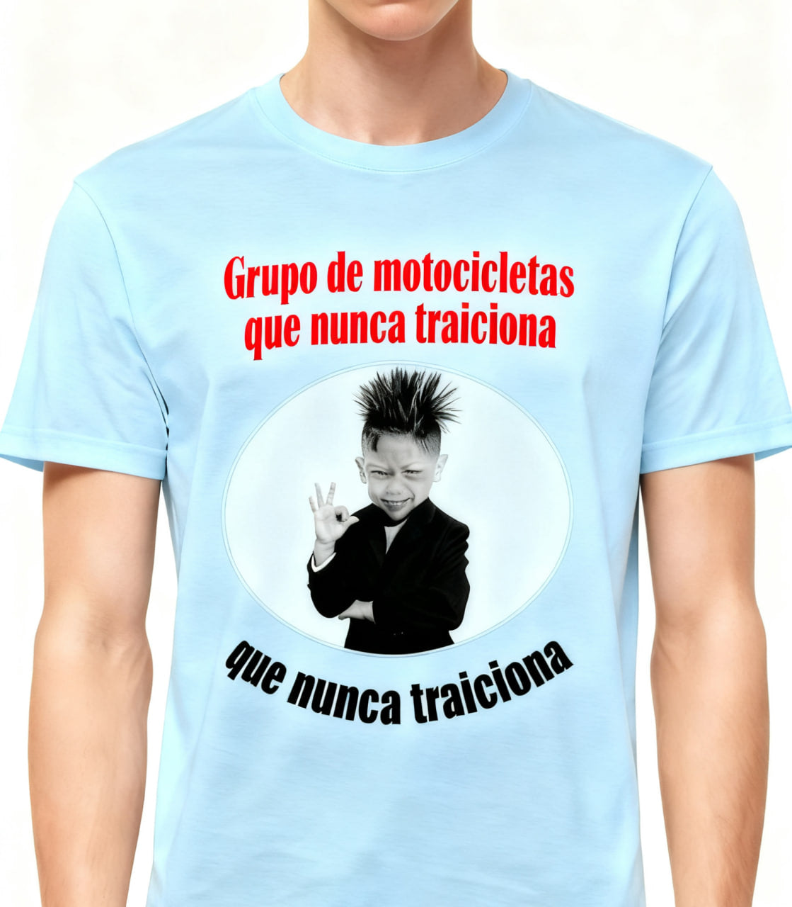 Camiseta “Grupo de Motocicletas Que Nunca Traiciona