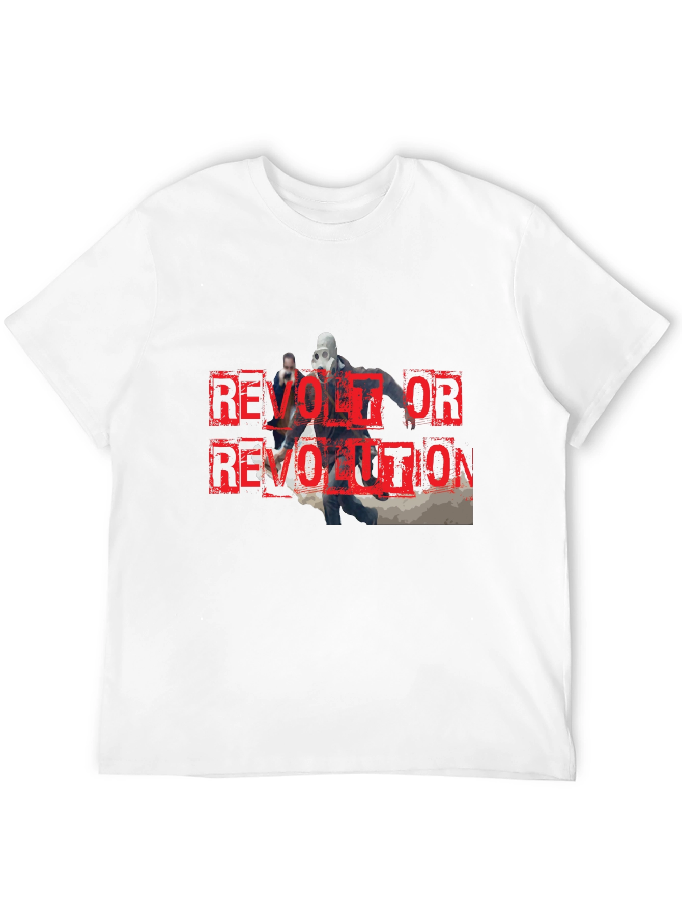 Camiseta Negra Revolt or Revolution