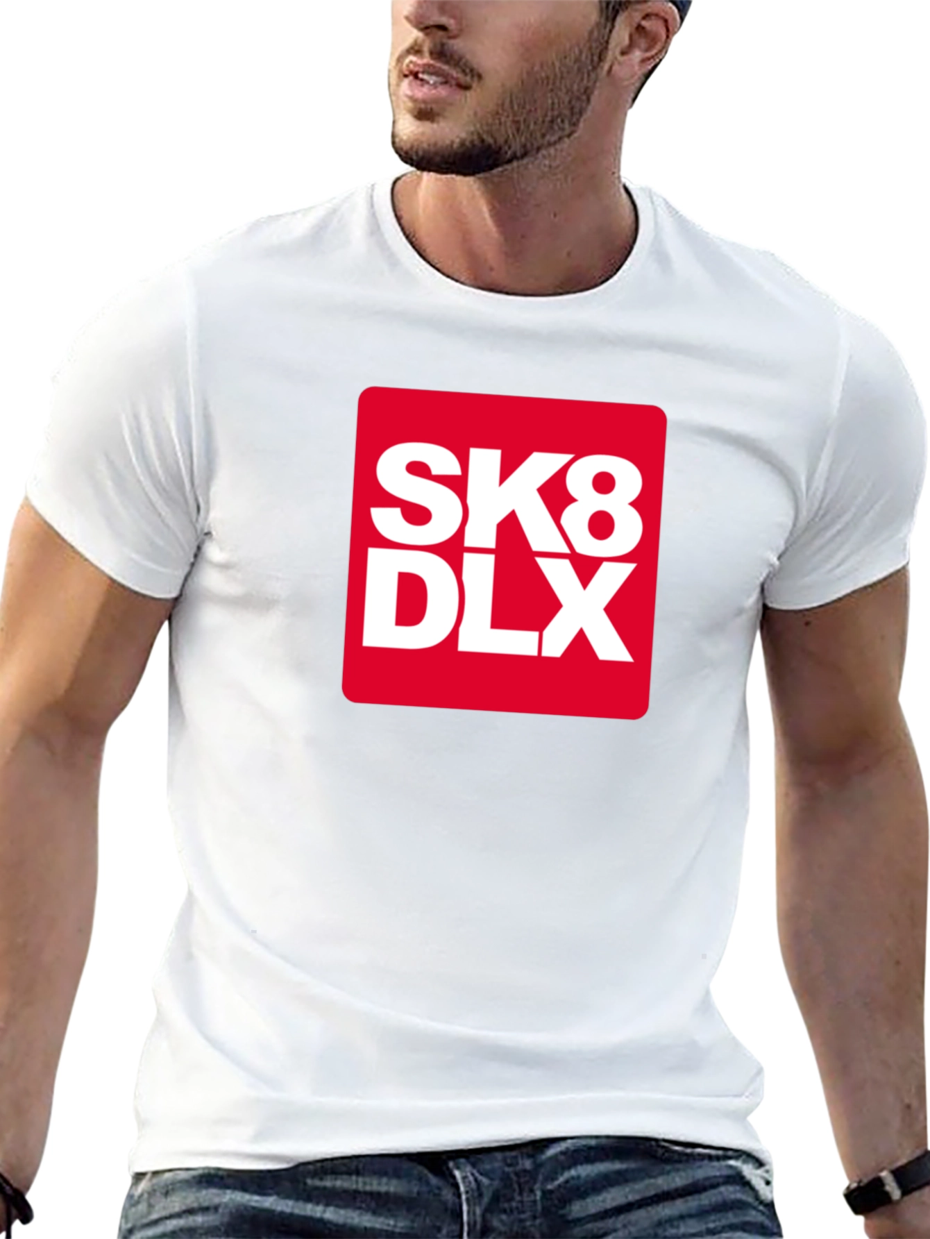 Camiseta Negra SK8 DLX - Estilo Urbano