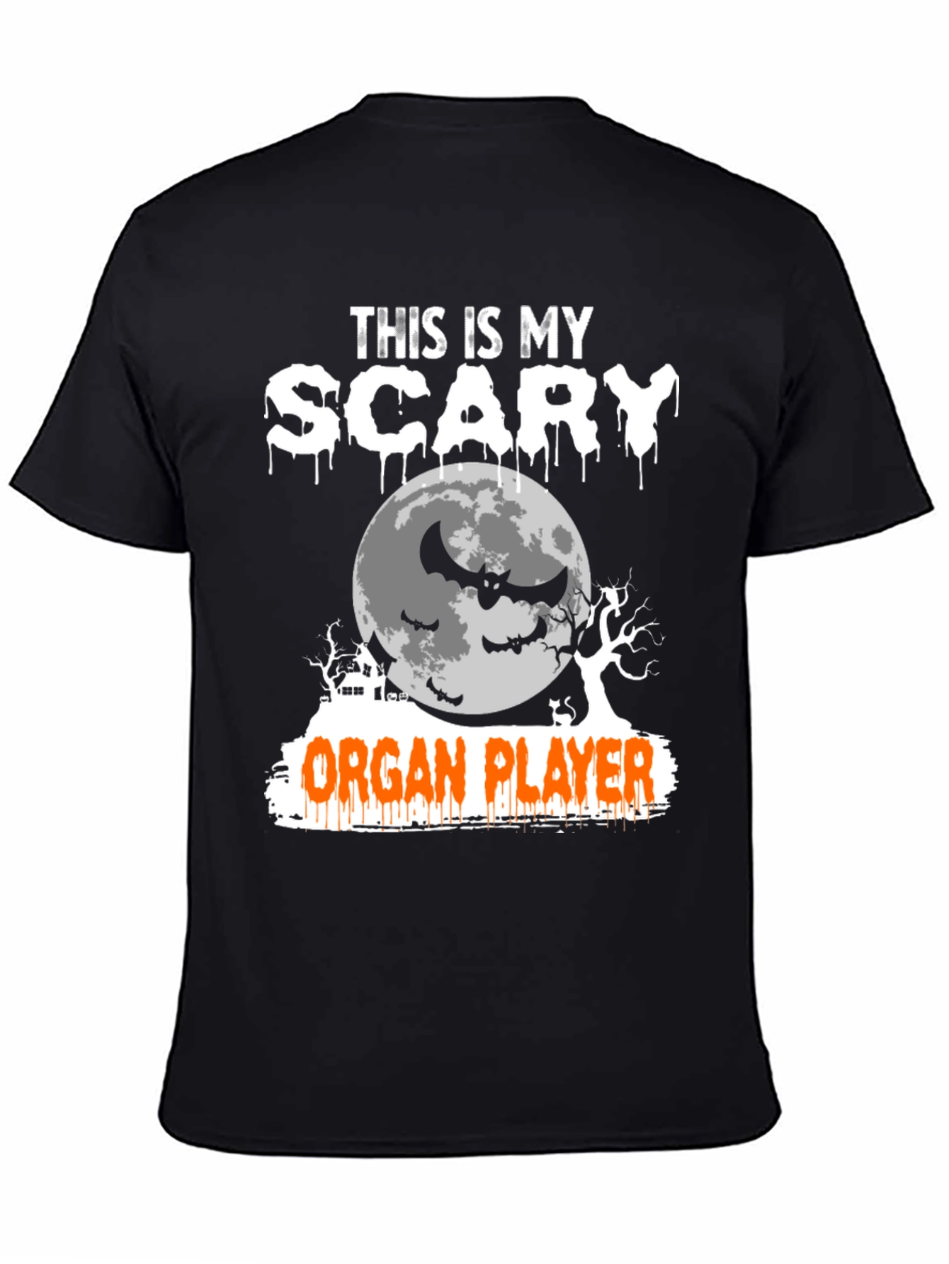 Camiseta Halloween: Scary Organ Player
