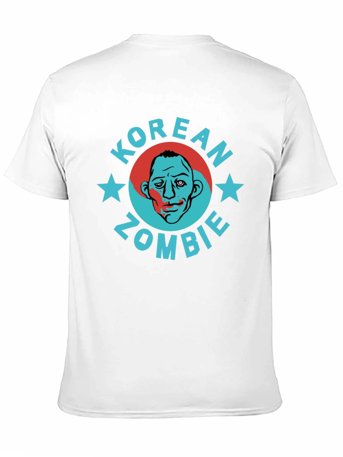 Camiseta Korean Zombie Negra para Hombre