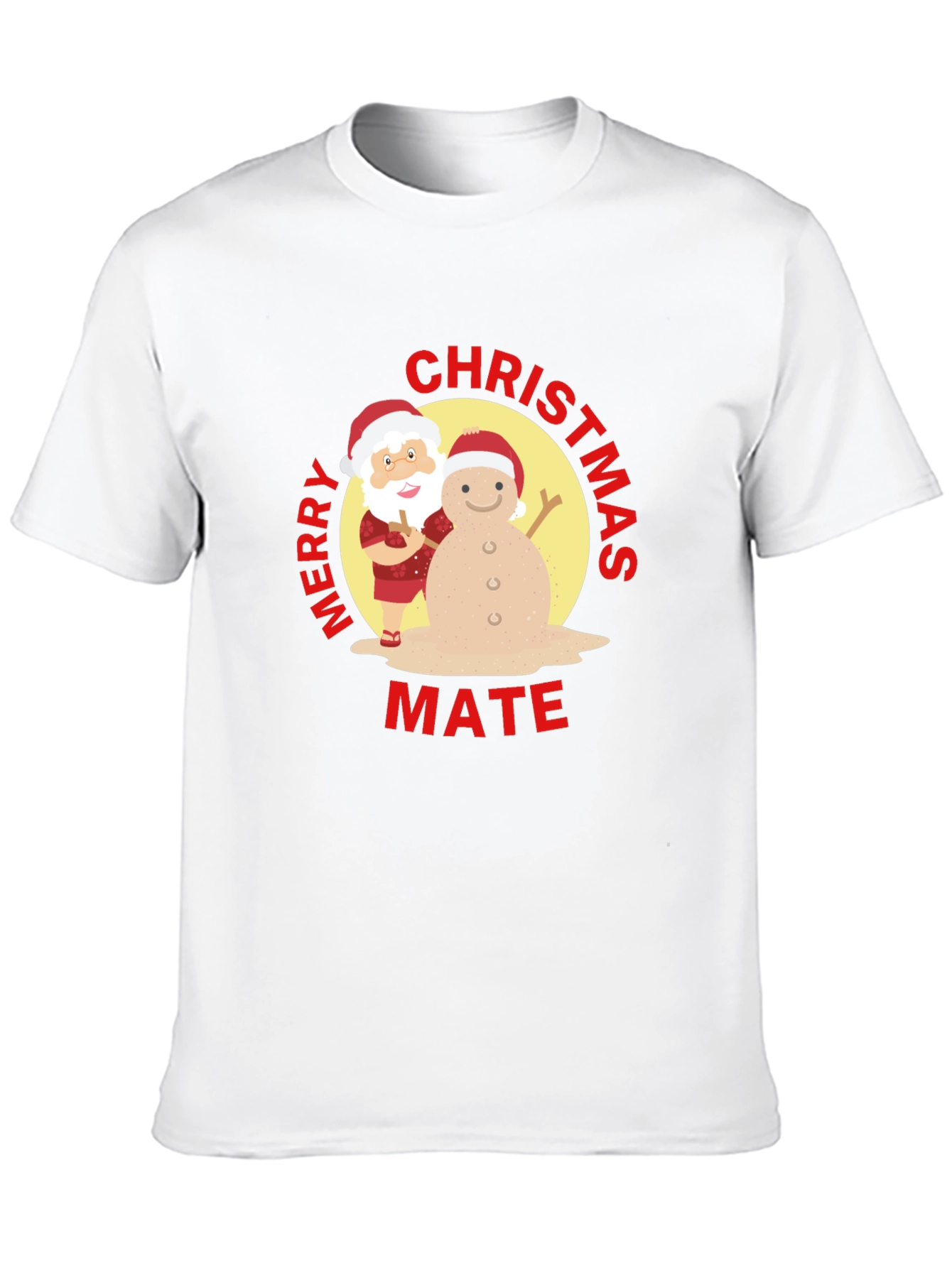 Camiseta Navideña Merry Christmas Mate Original