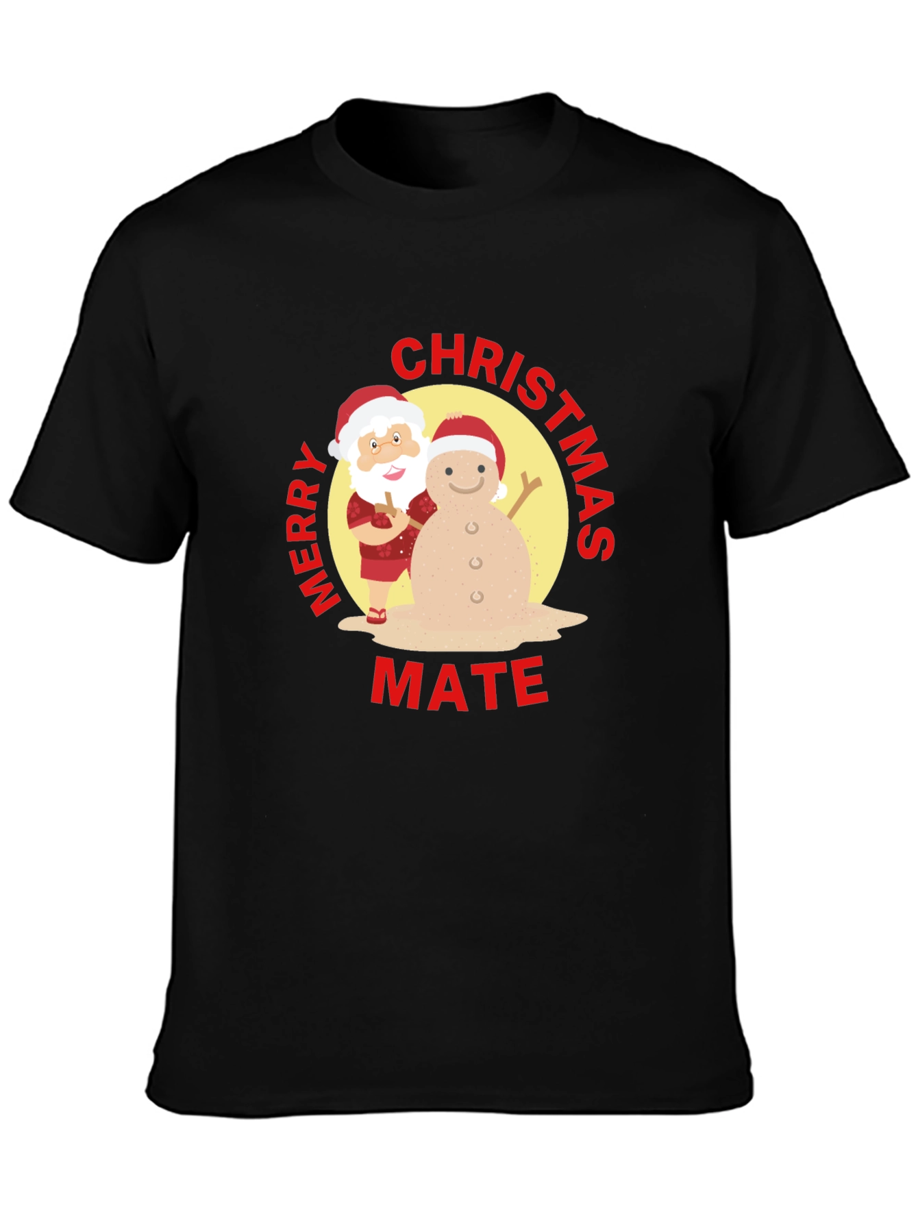 Camiseta Navideña Merry Christmas Mate Original