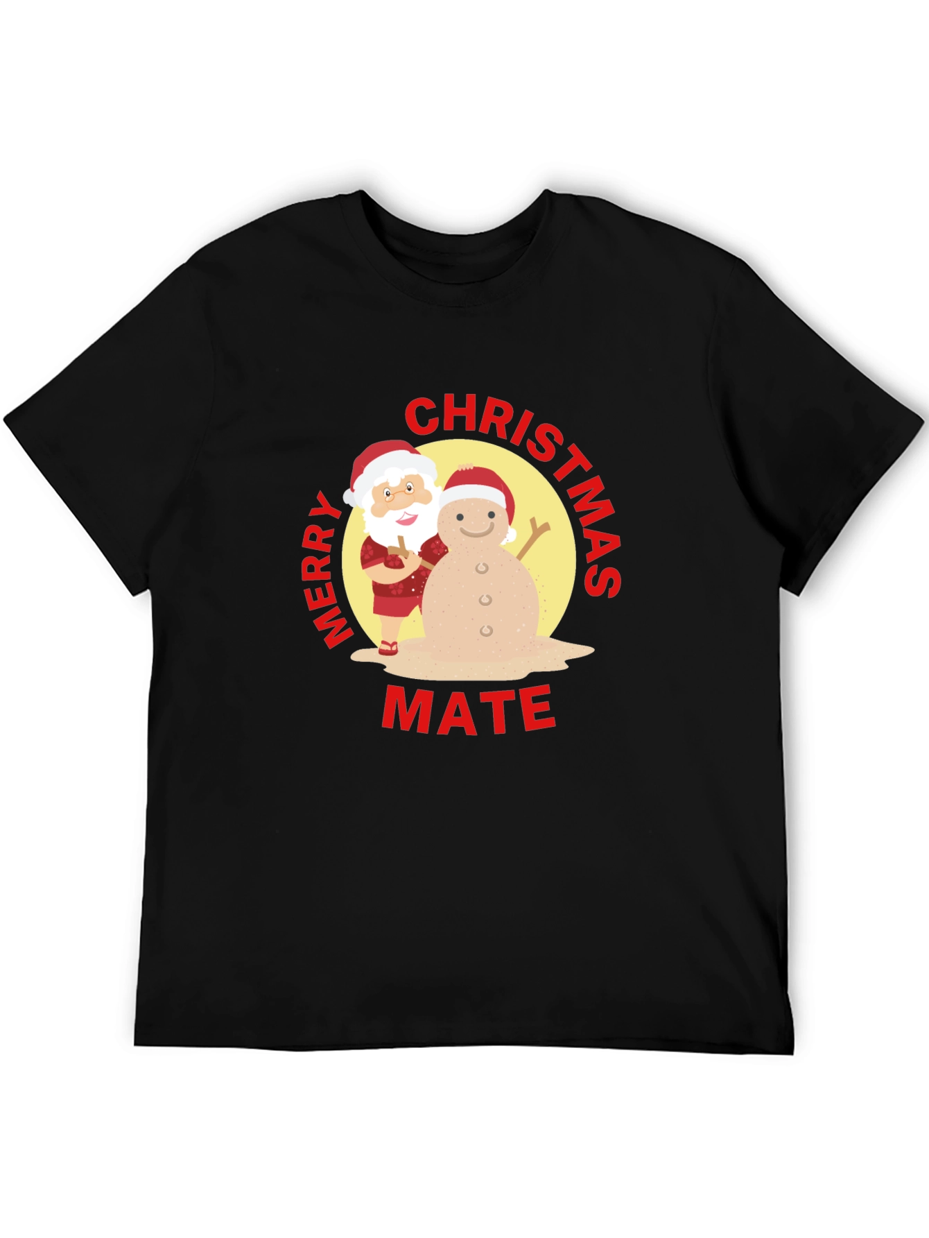 Camiseta Navideña Merry Christmas Mate Original