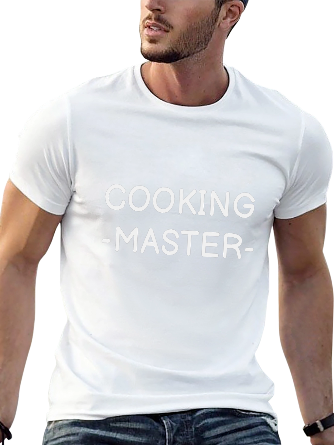 Camiseta Negra Cooking Master para Amantes de la Cocina