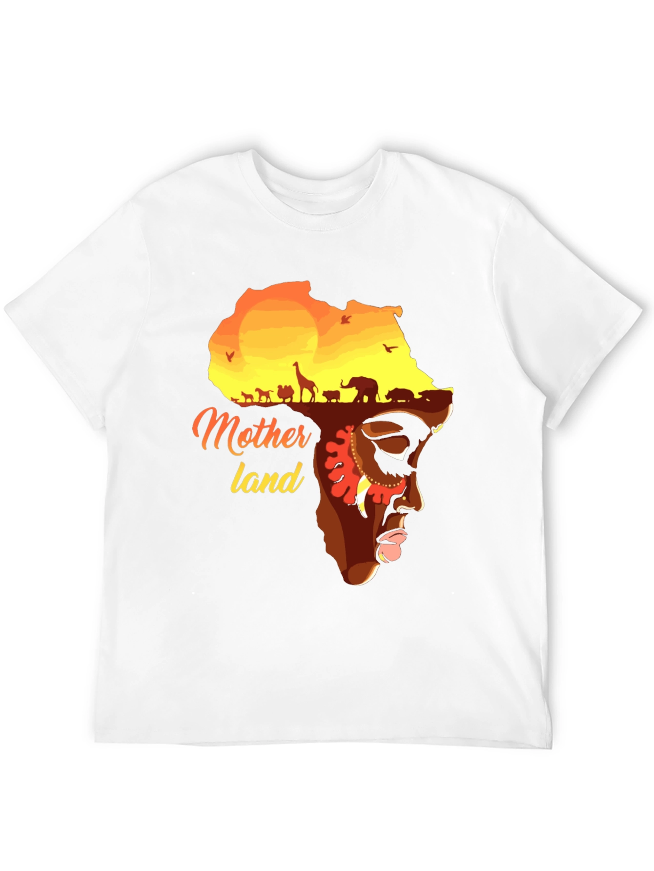 Camiseta África Tierra Madre Hombre