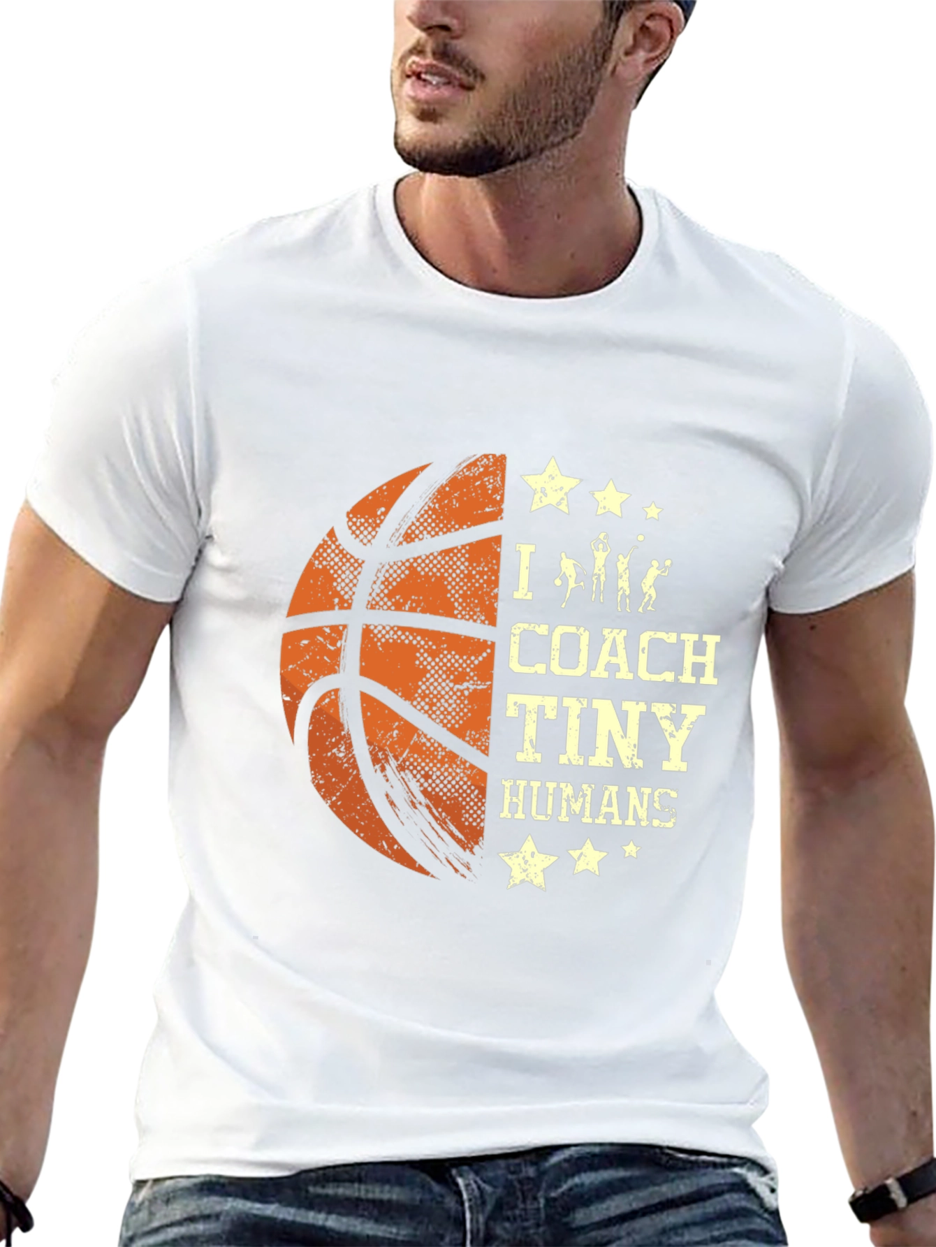 Camiseta de Baloncesto: Entrenador de Pequeños
