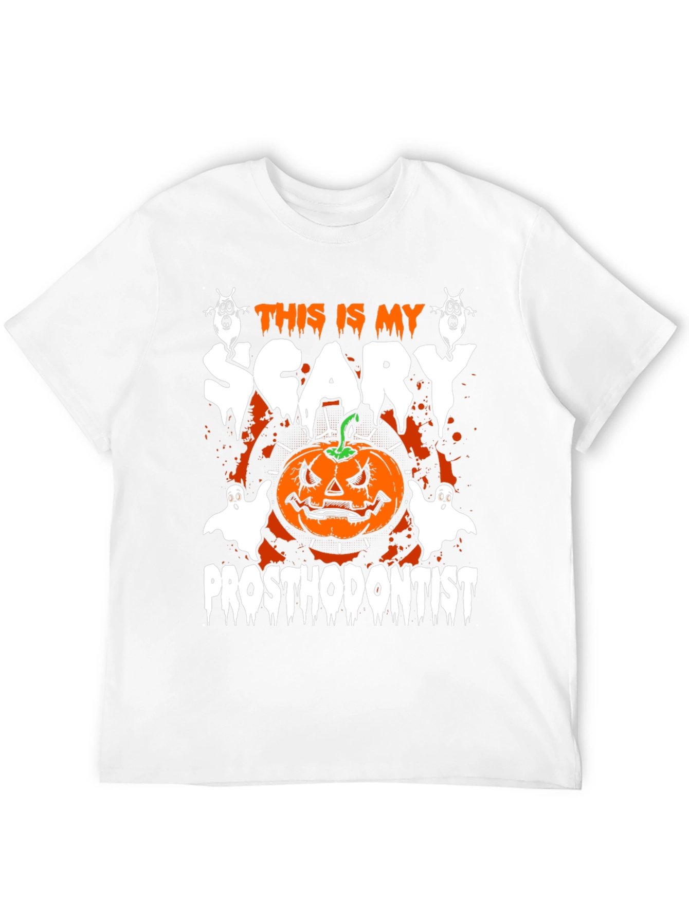 Camiseta Halloween Dentista Espeluznante