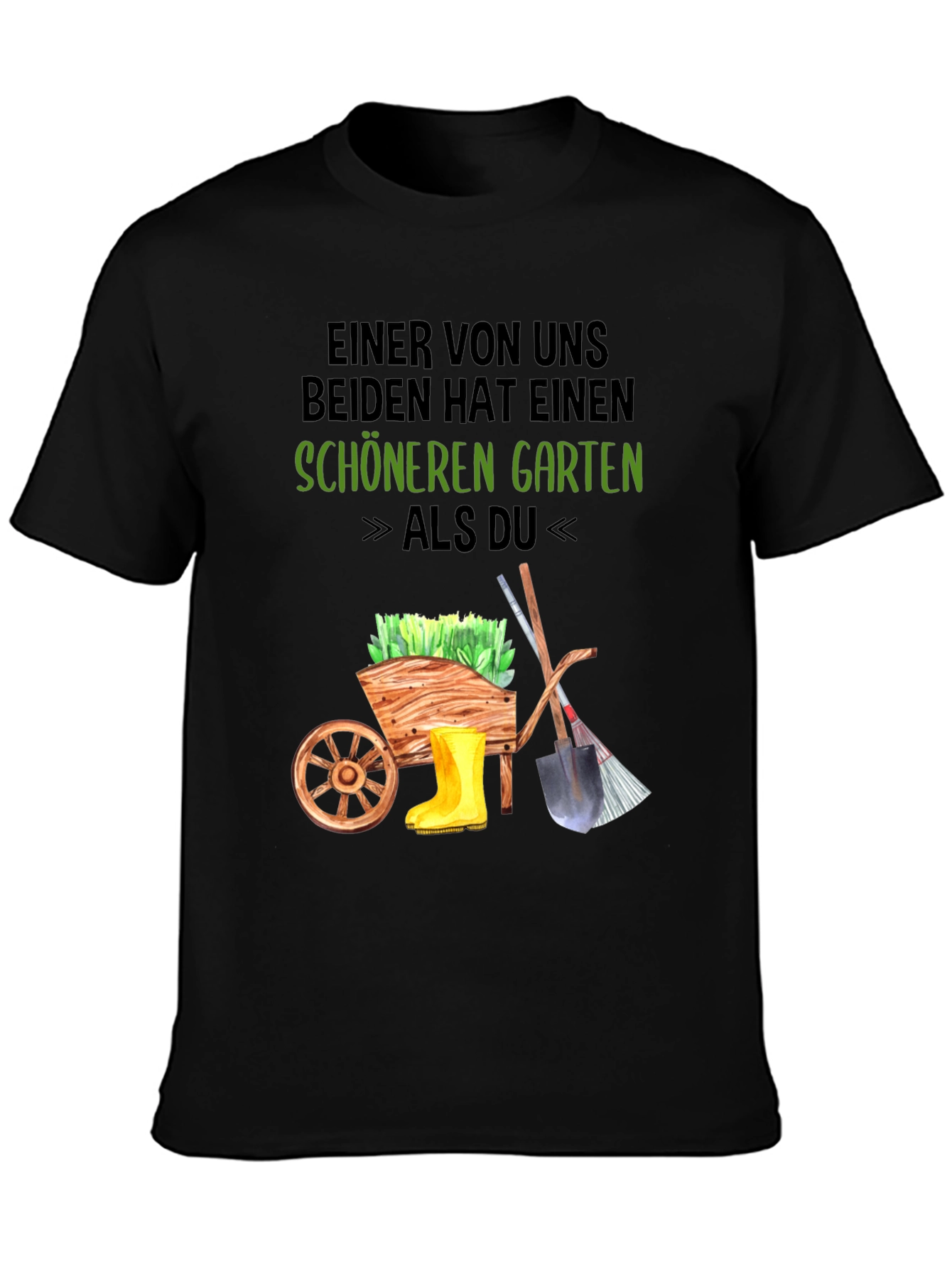 Camiseta Jardinería: Jardín Más Bonito