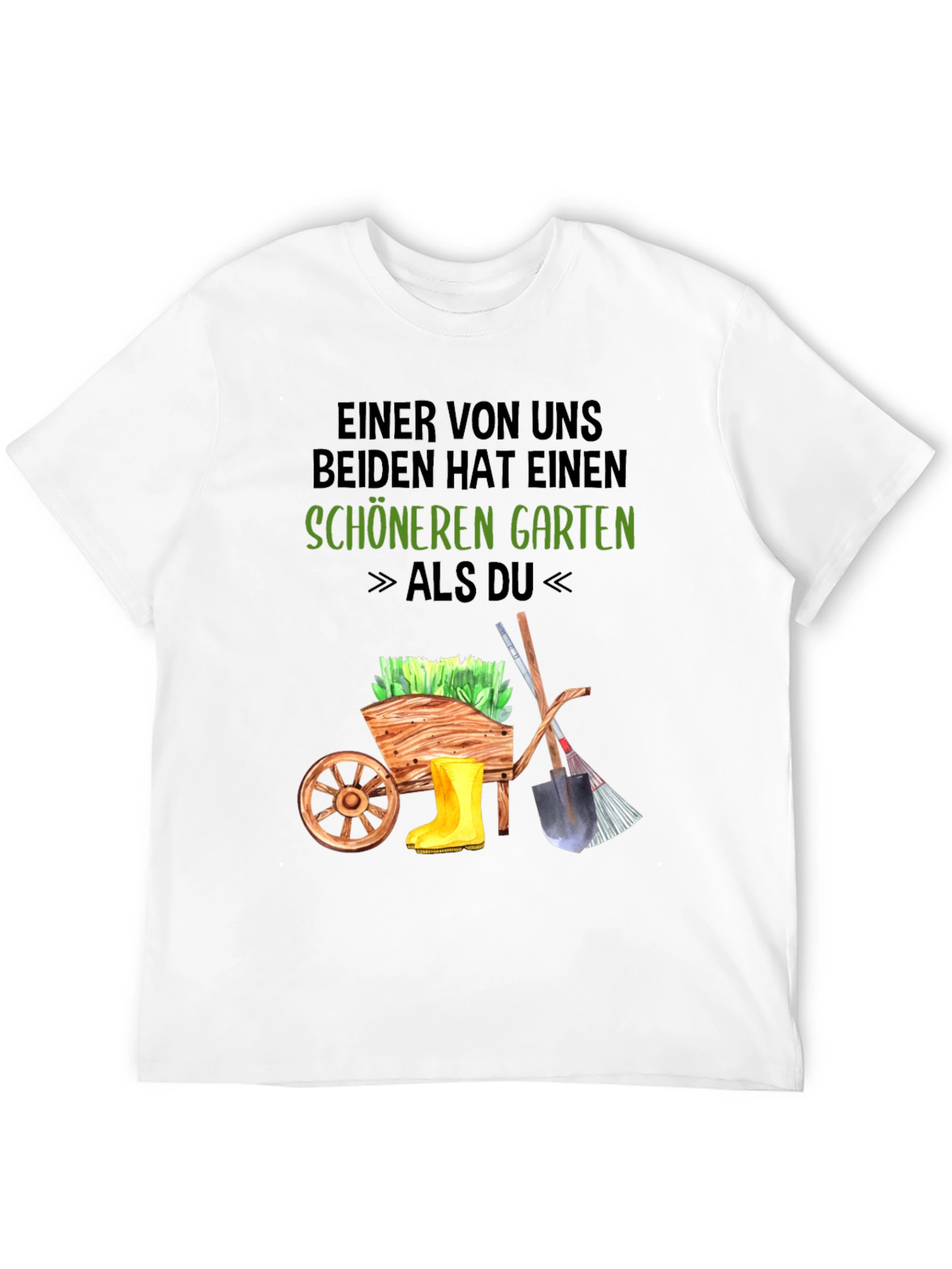 Camiseta Jardinería: Jardín Más Bonito
