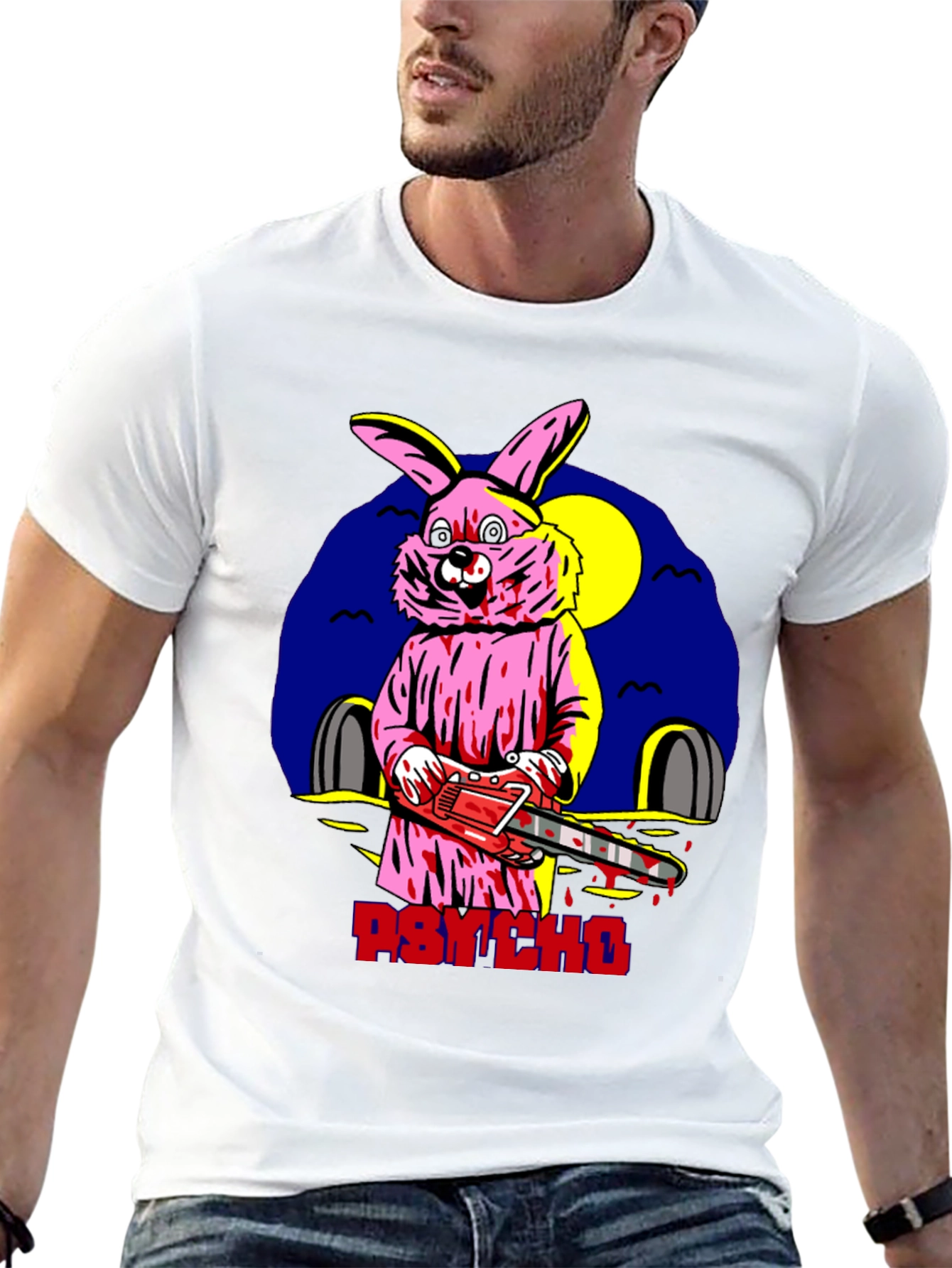 Camiseta Psycho Bunny Halloween