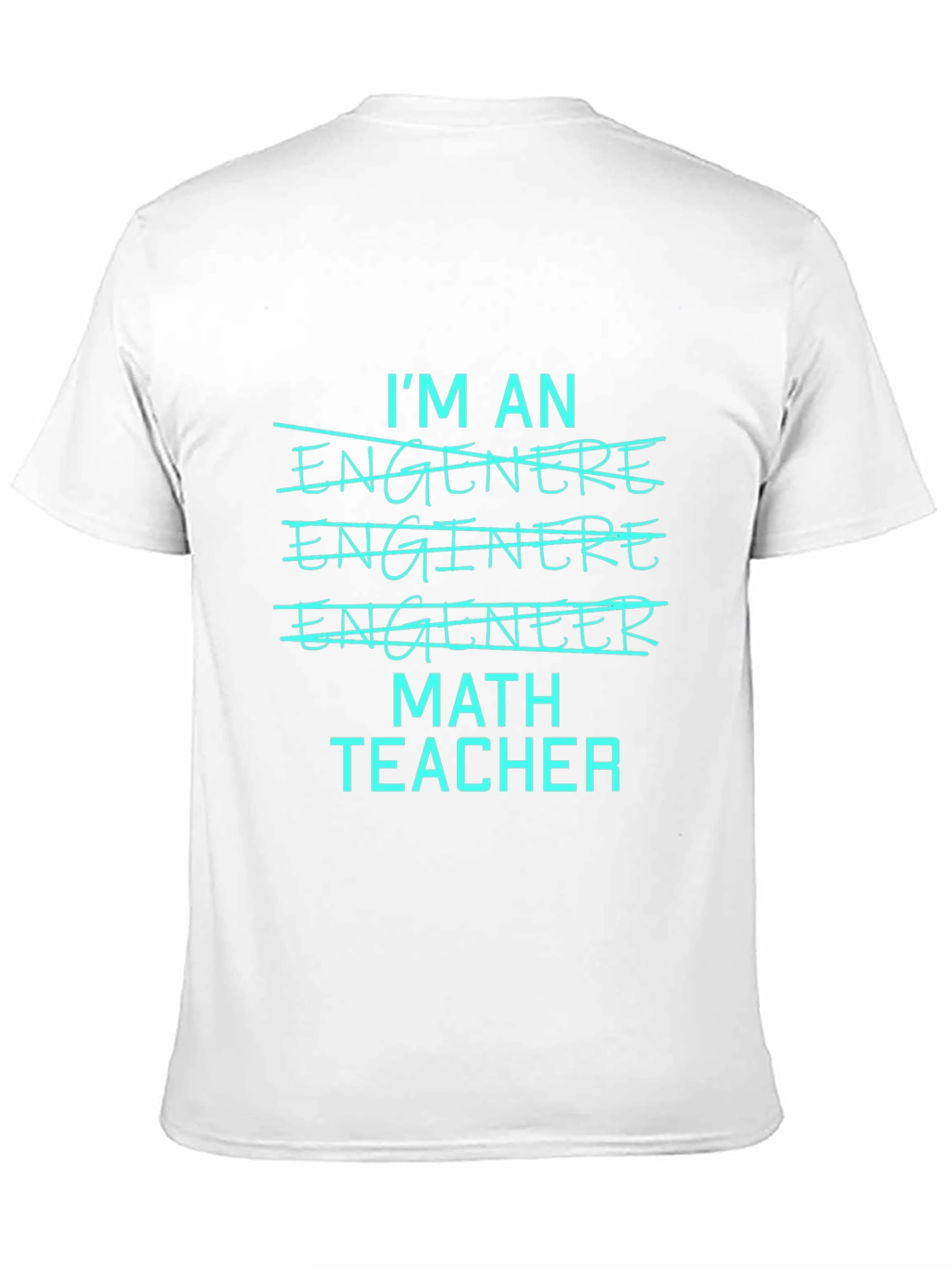 Camiseta Hombre Soy Profesor de Matemáticas