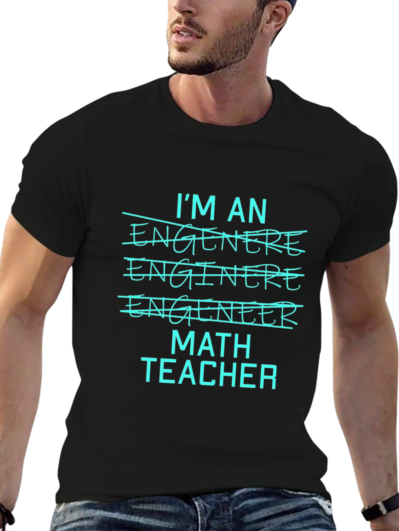 Camiseta Hombre Soy Profesor de Matemáticas