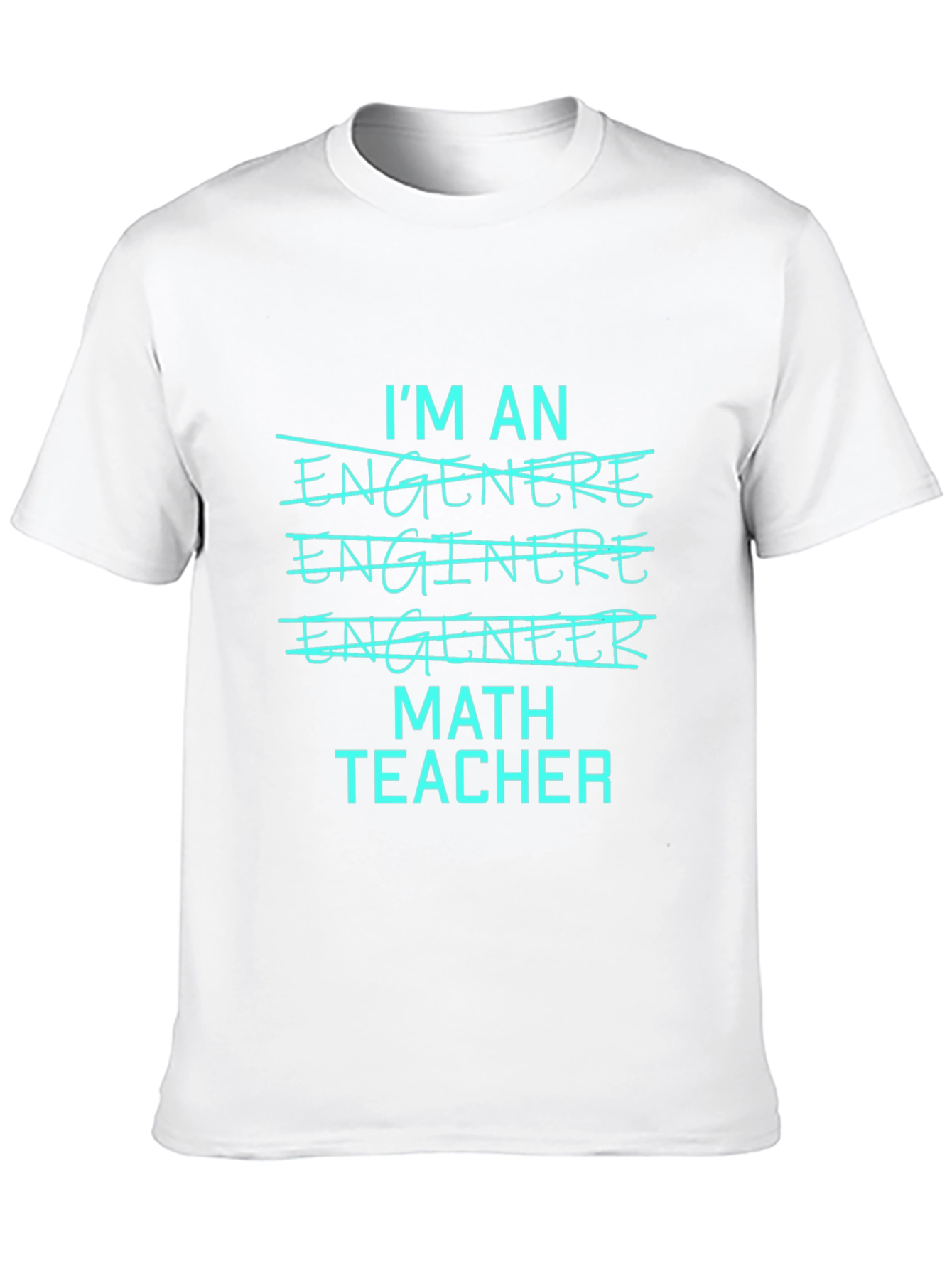 Camiseta Hombre Soy Profesor de Matemáticas
