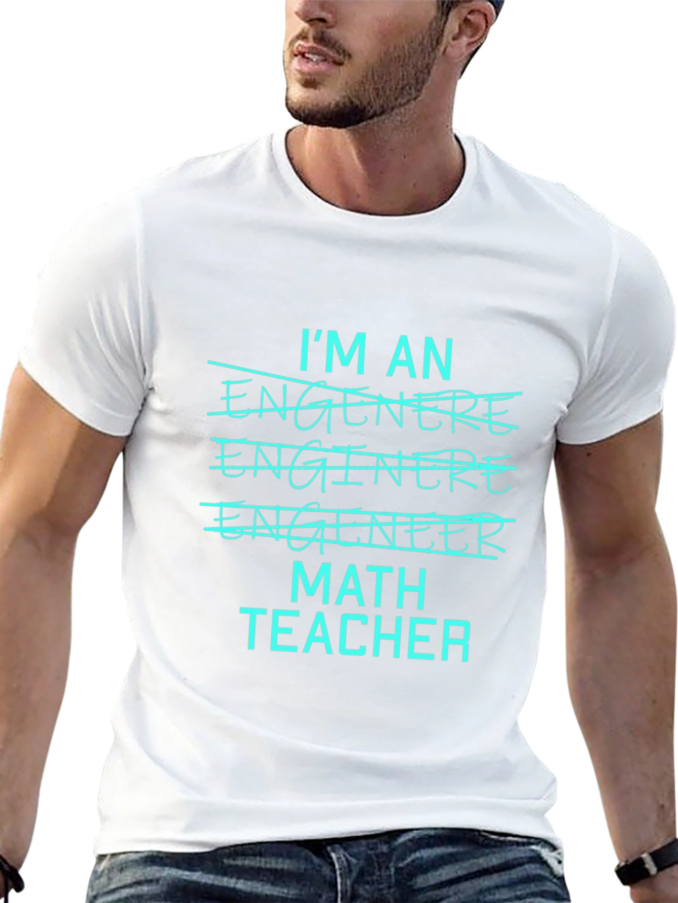 Camiseta Hombre Soy Profesor de Matemáticas