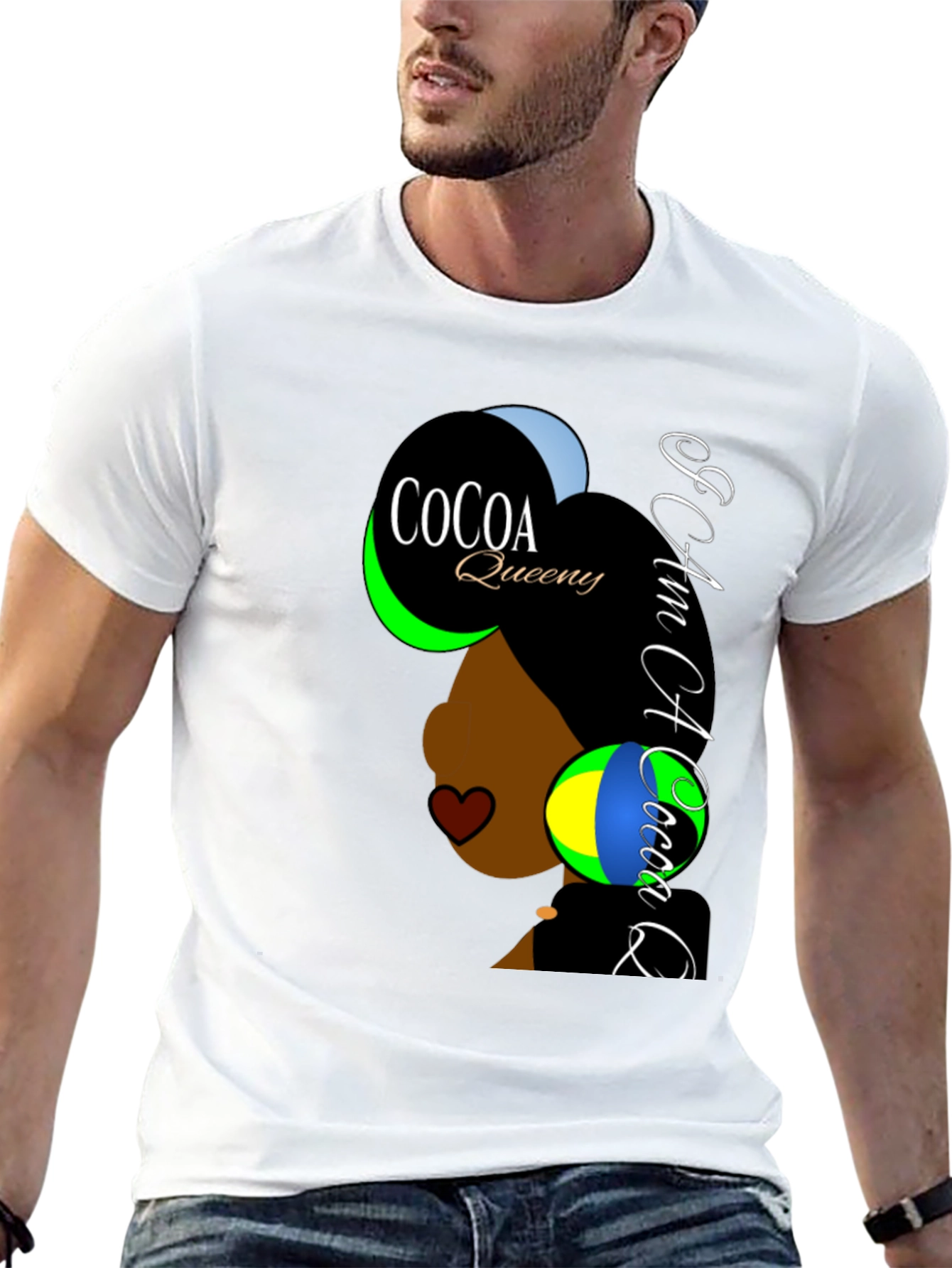 Camiseta Negra Cocoa Queens