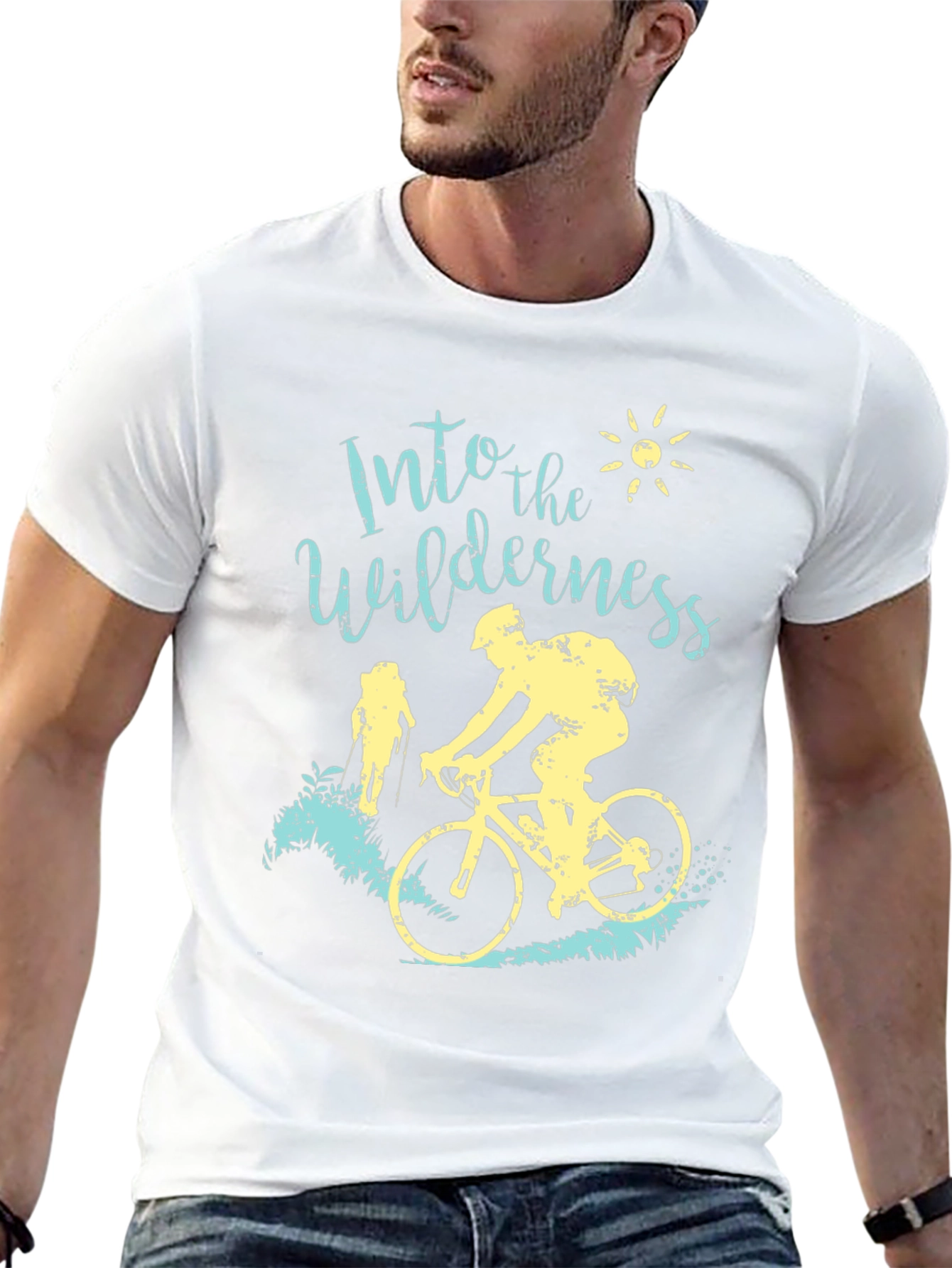 Camiseta Negra Into the Wilderness Aventura