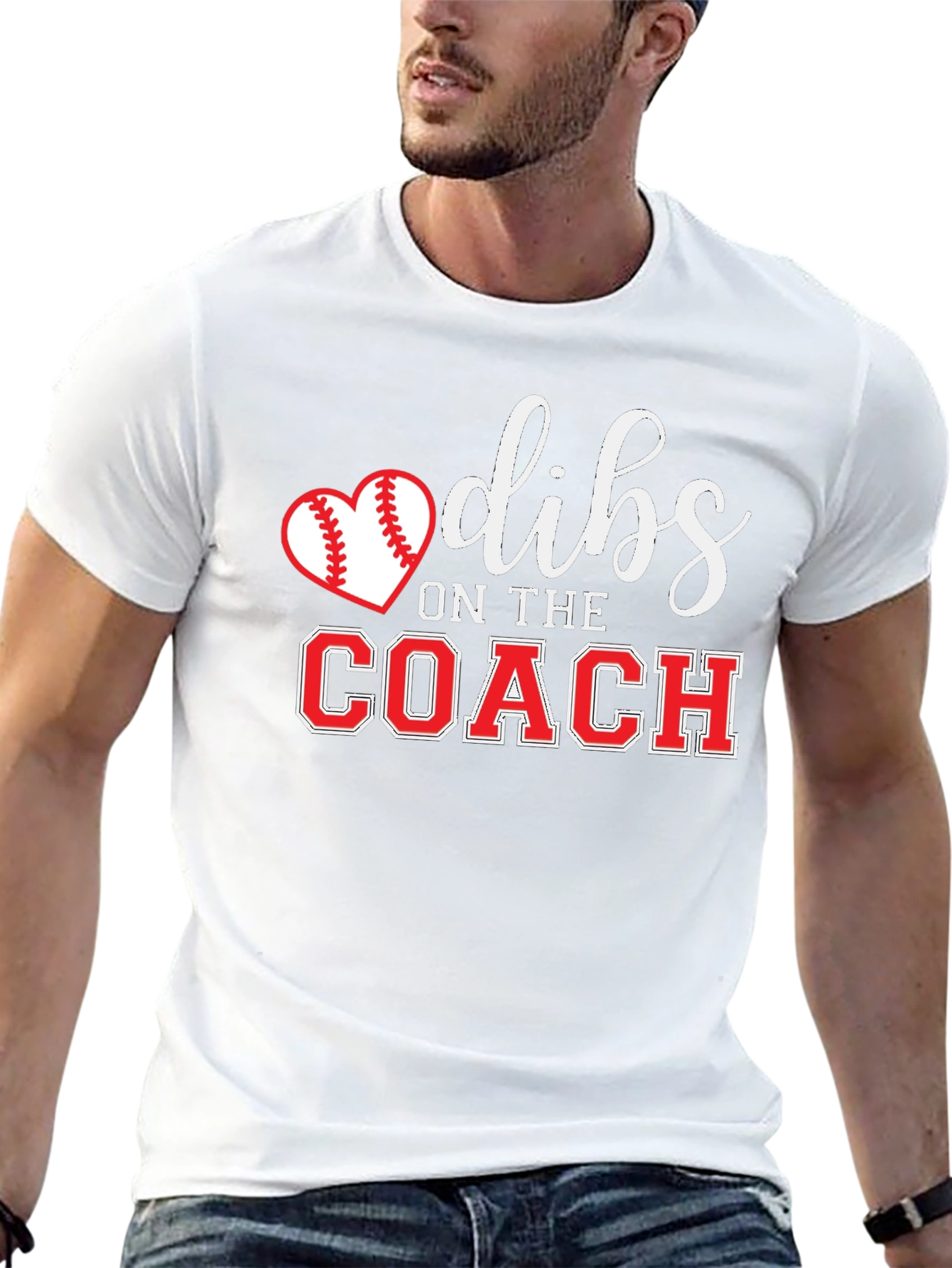 Camiseta Dibs on the Coach para Fans de Béisbol