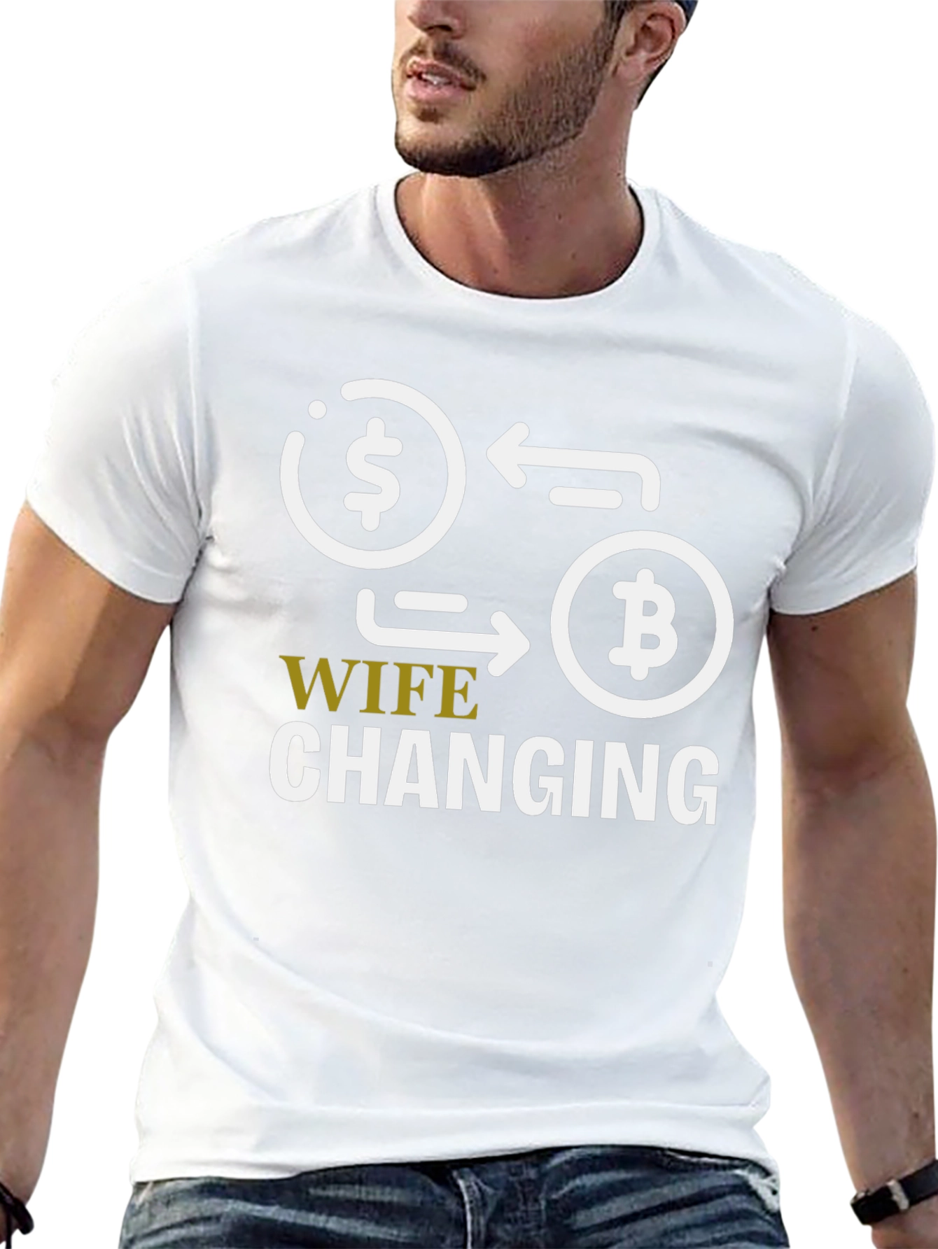 Camiseta Bitcoin: Wife Changing