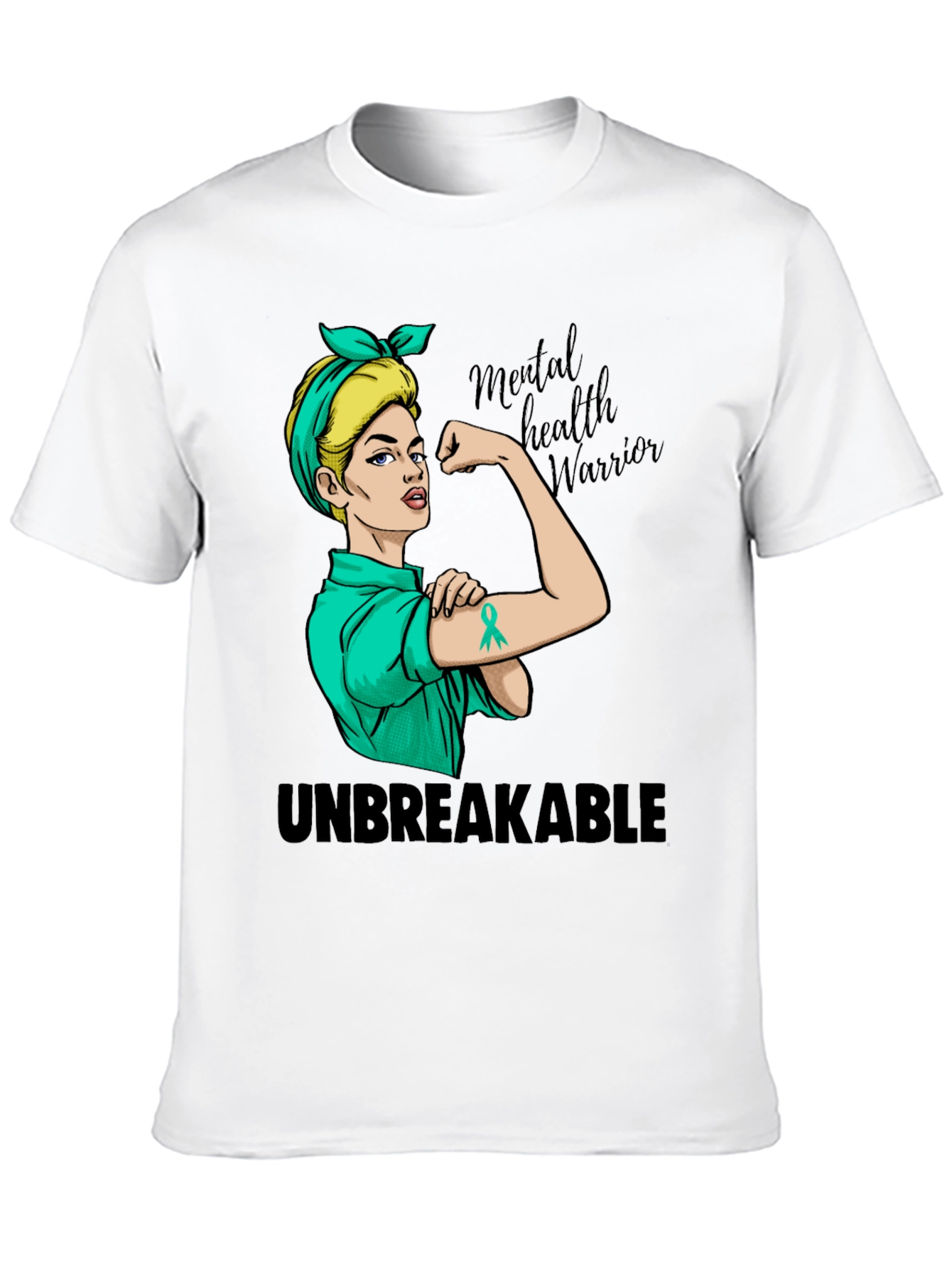 Camiseta Mujer Fuerte Salud Mental