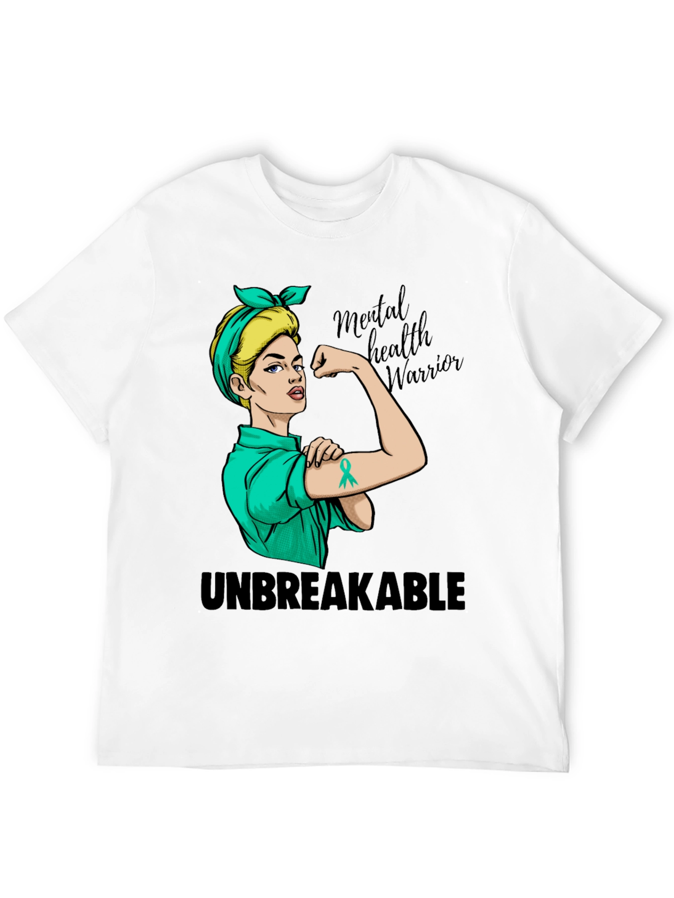 Camiseta Mujer Fuerte Salud Mental