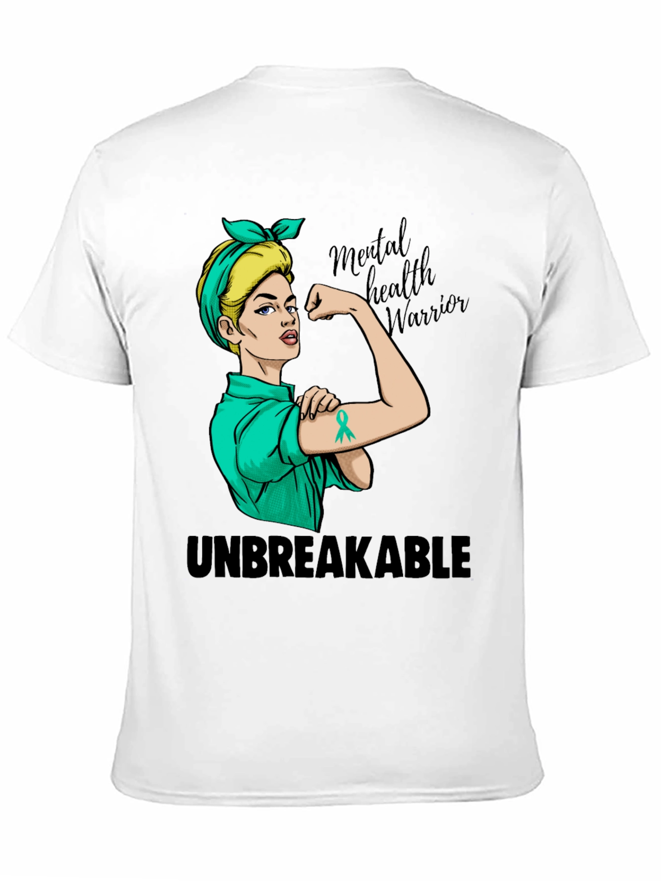 Camiseta Mujer Fuerte Salud Mental