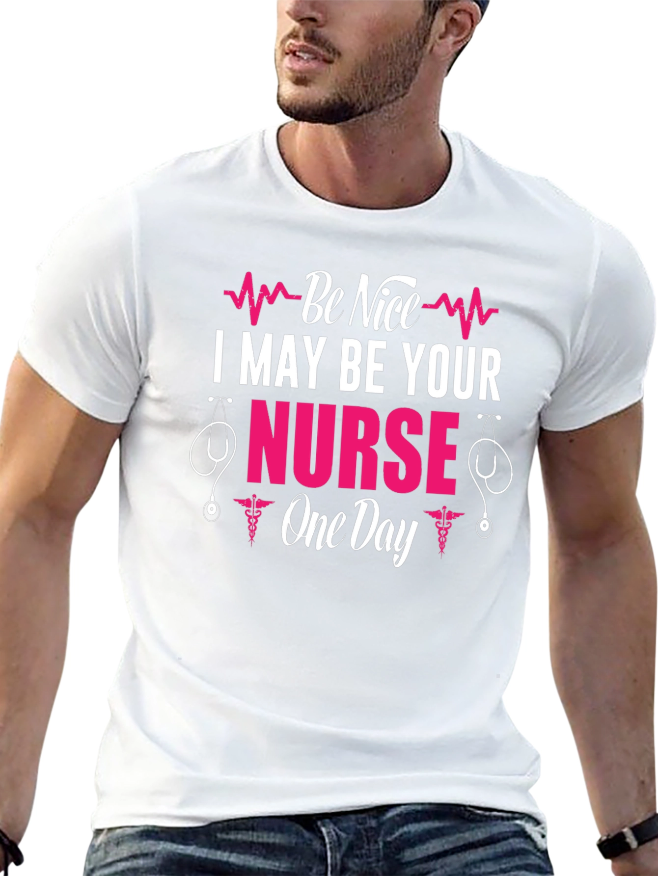 Camiseta Sé Amable Podría Ser Tu Enfermera