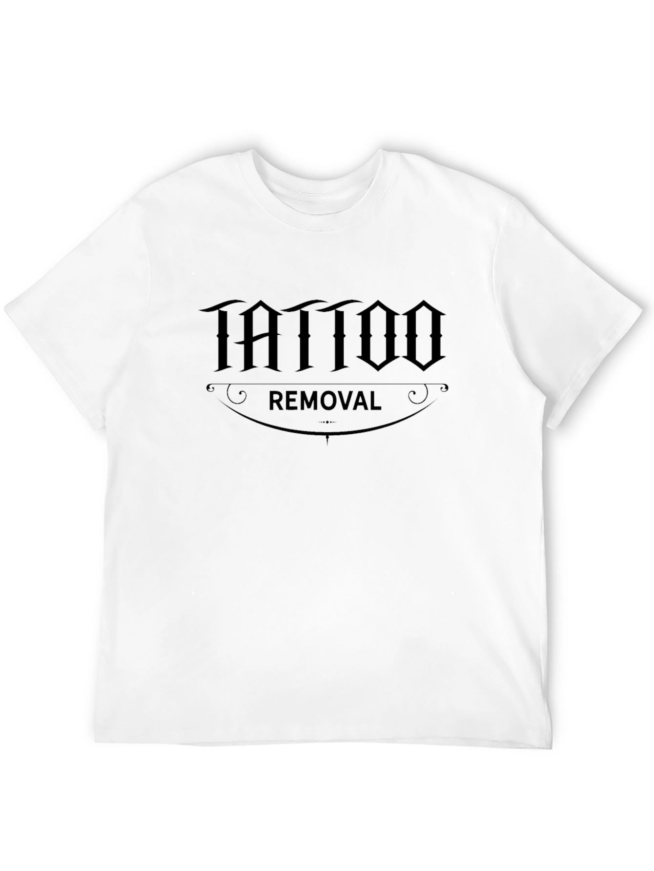 Camiseta Negra Tattoo Removal para Hombre