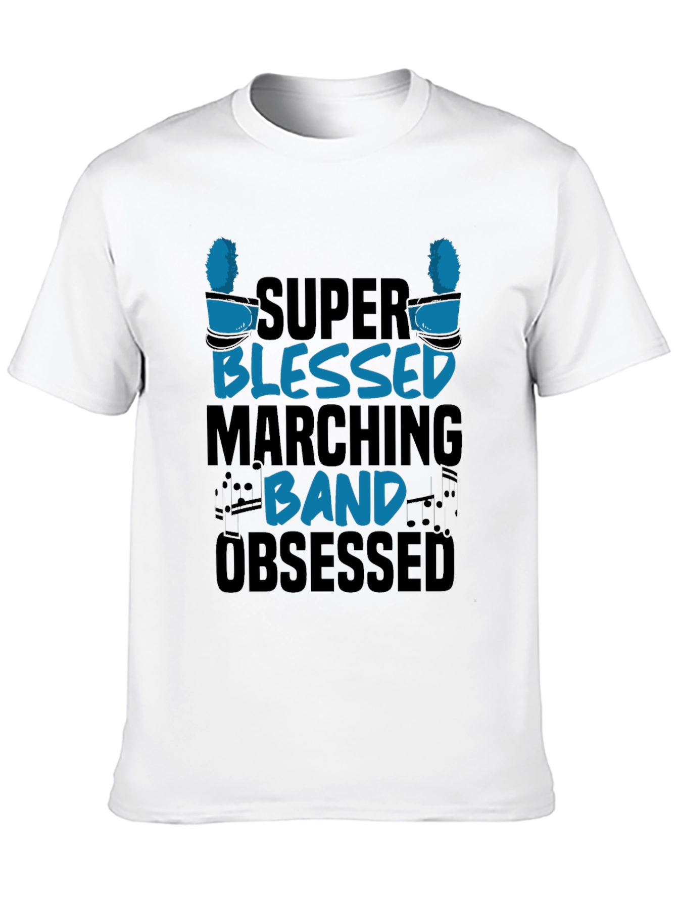 Camiseta Super Blessed Marching Band Obsessed
