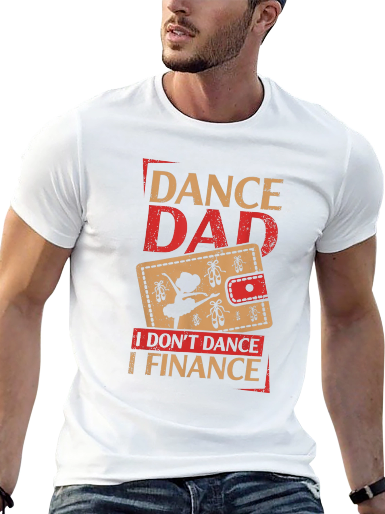 Camiseta Negra Dance Dad: Yo Financio