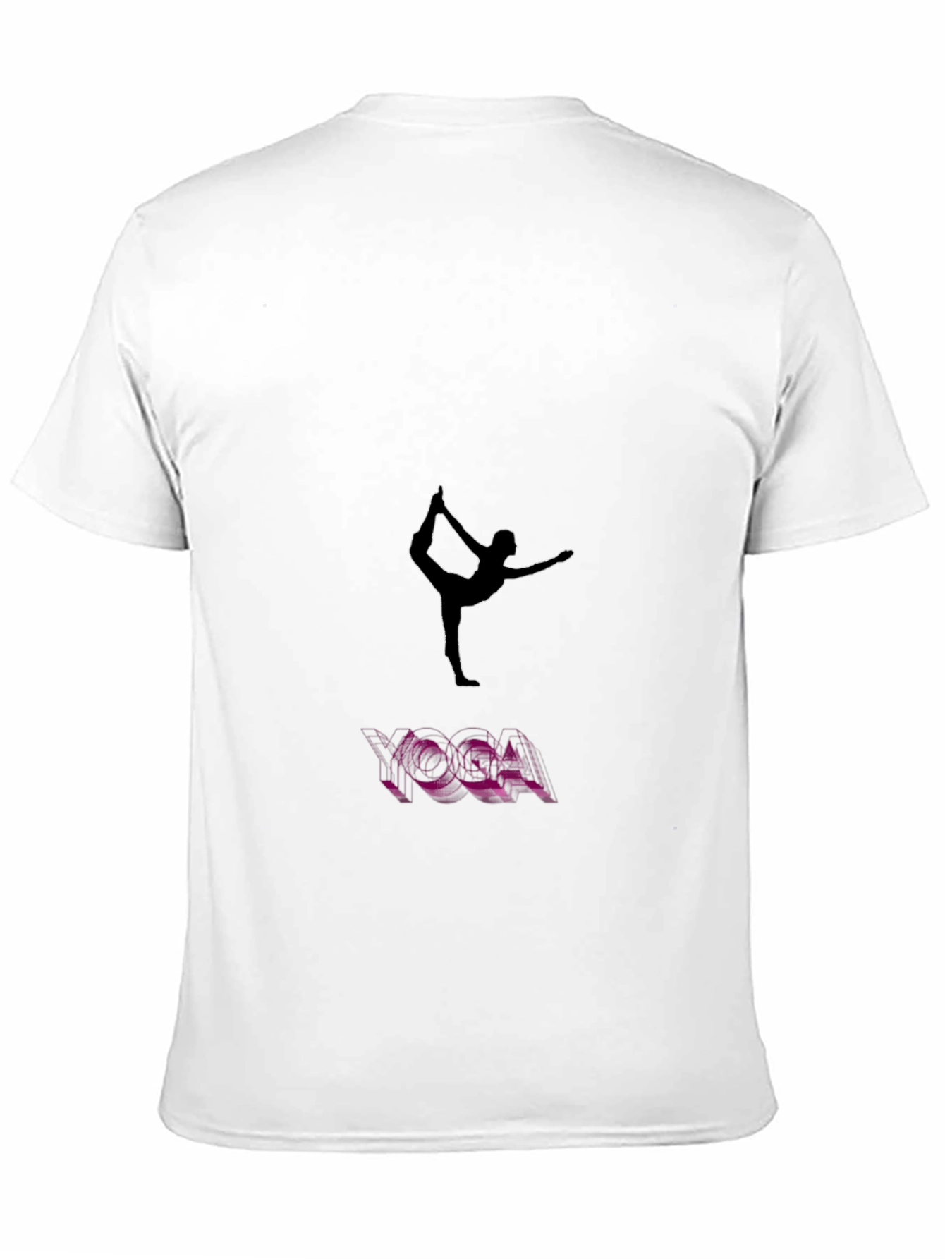 Camiseta Negra Yoga para Hombre - Diseño Exclusivo