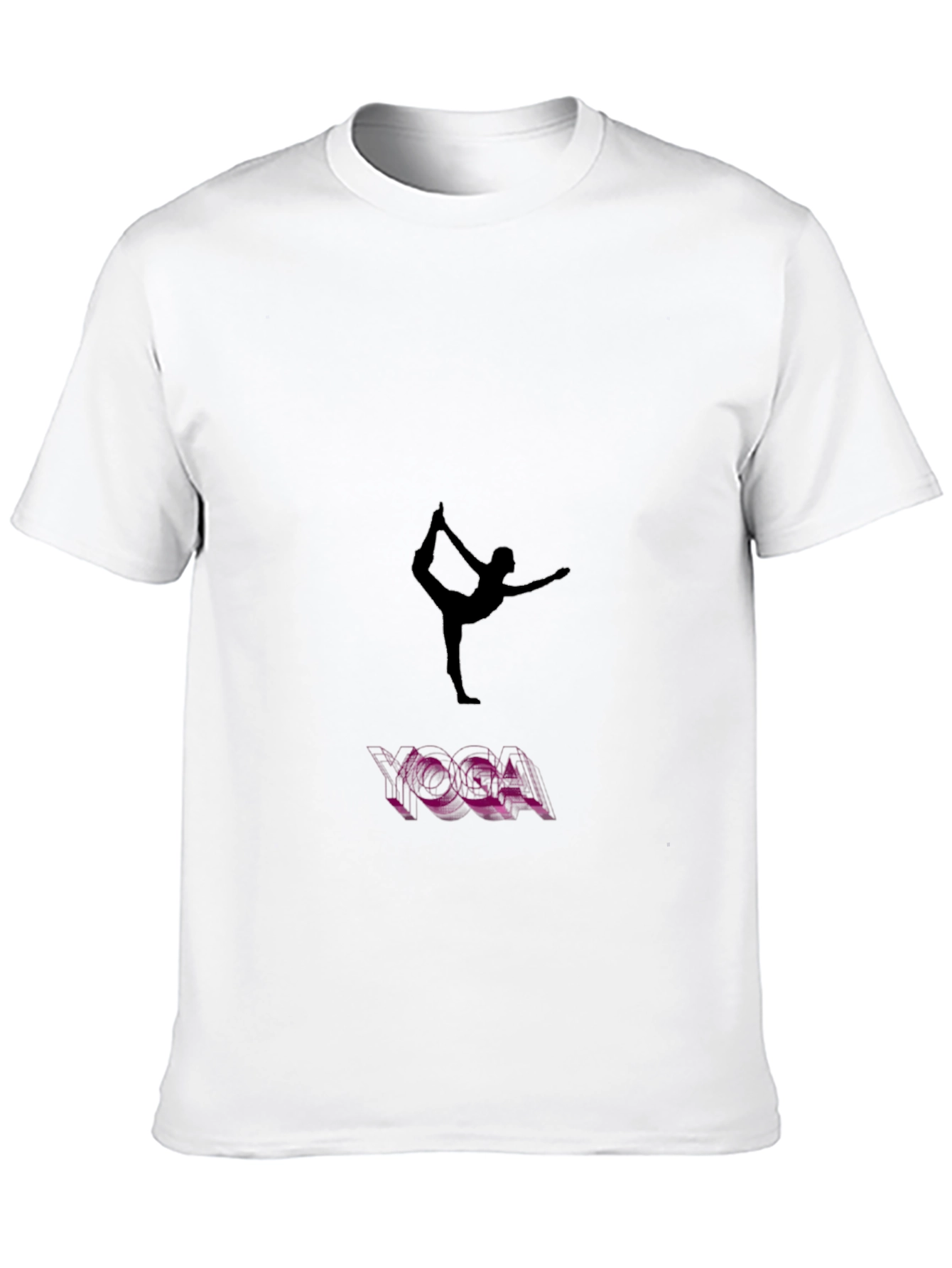Camiseta Negra Yoga para Hombre - Diseño Exclusivo