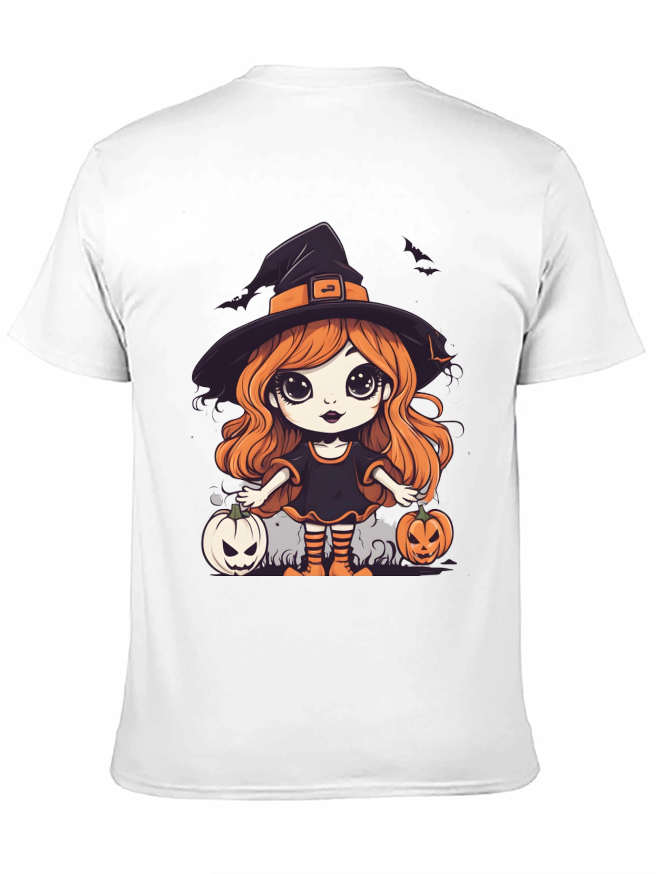 Camiseta Halloween Brujita Calabazas