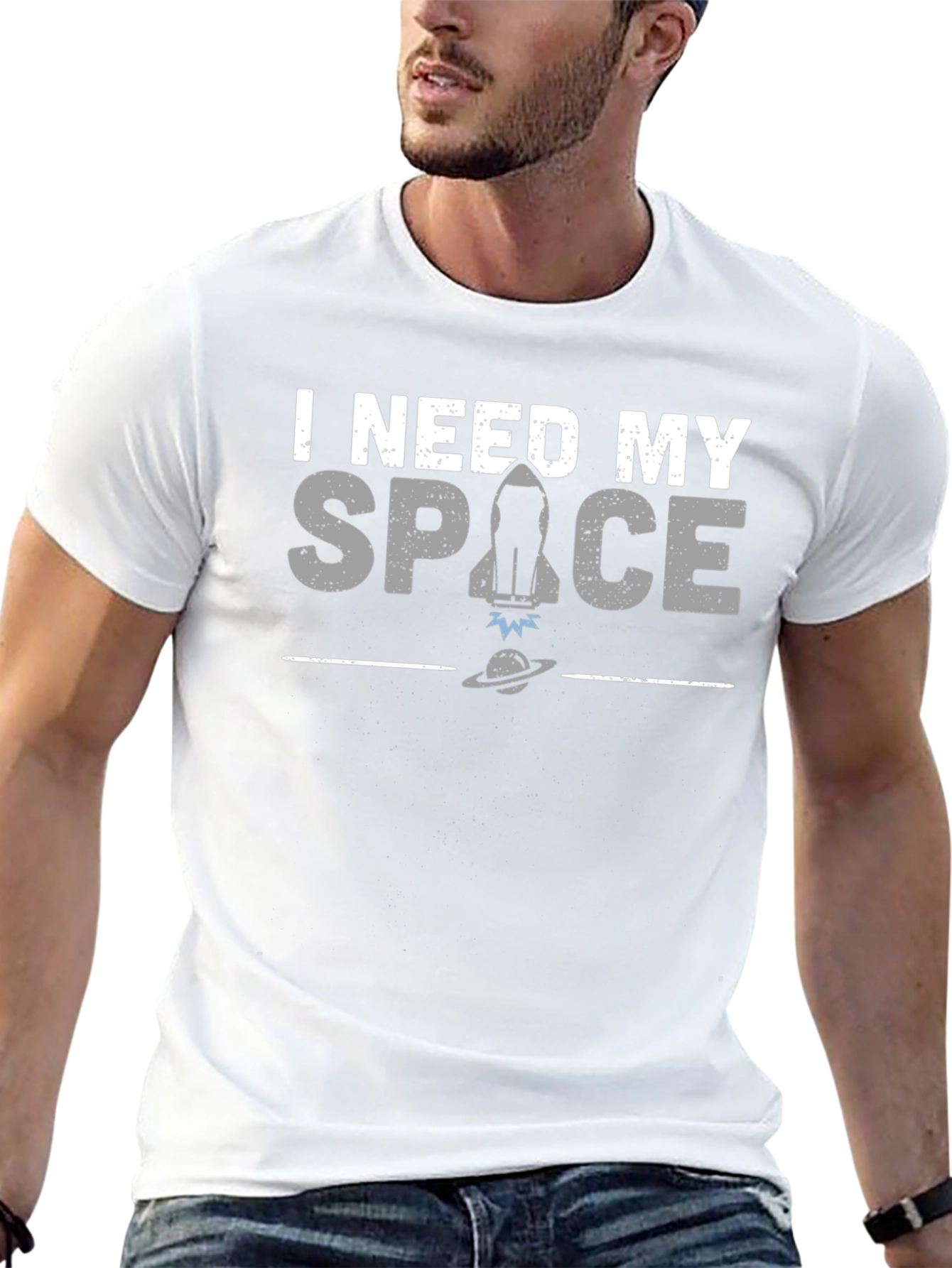Camiseta Negra: I Need My Space